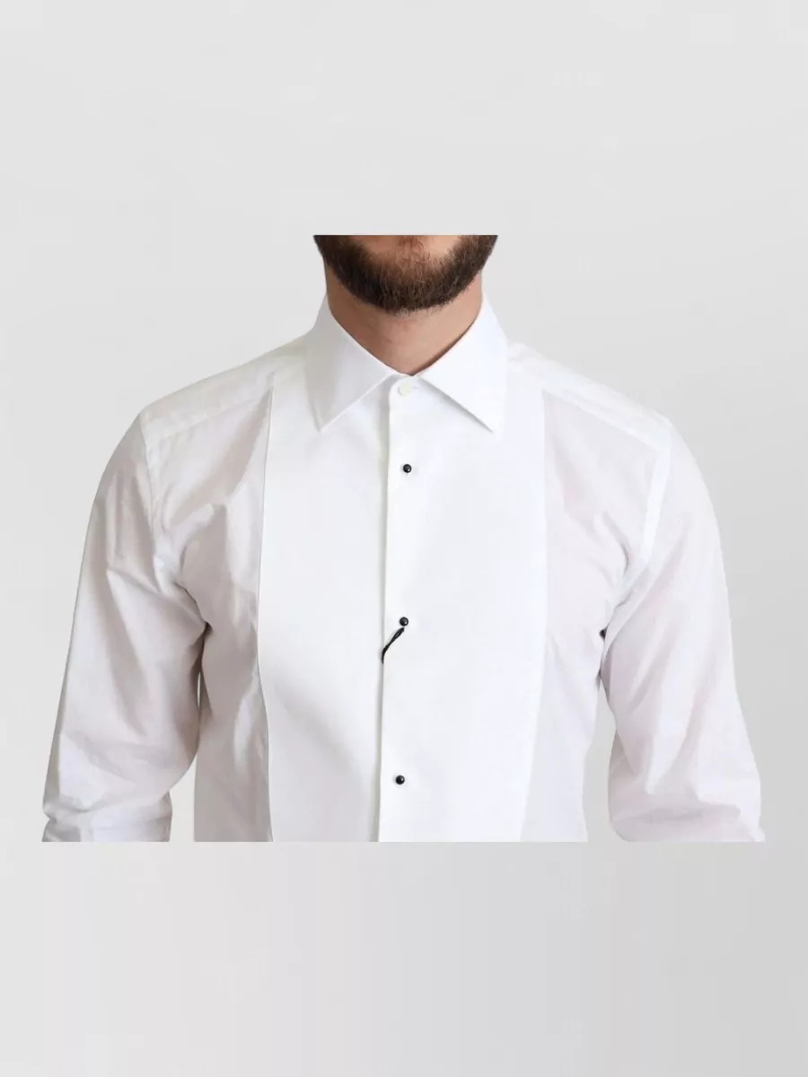 Dolce&Gabbana Cotton Poplin Formal Shirt