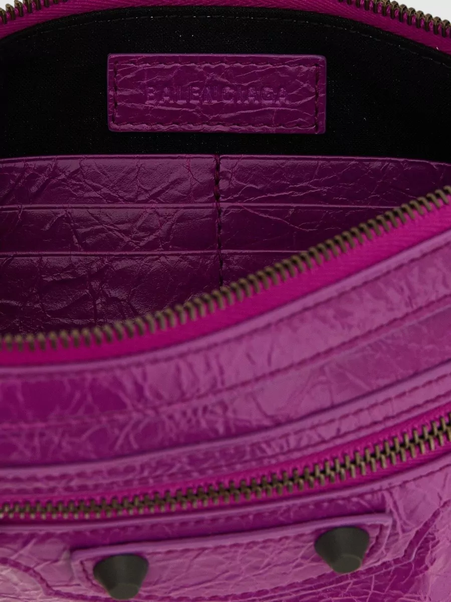 Balenciaga Le City Lamb Leather Shoulder Bag