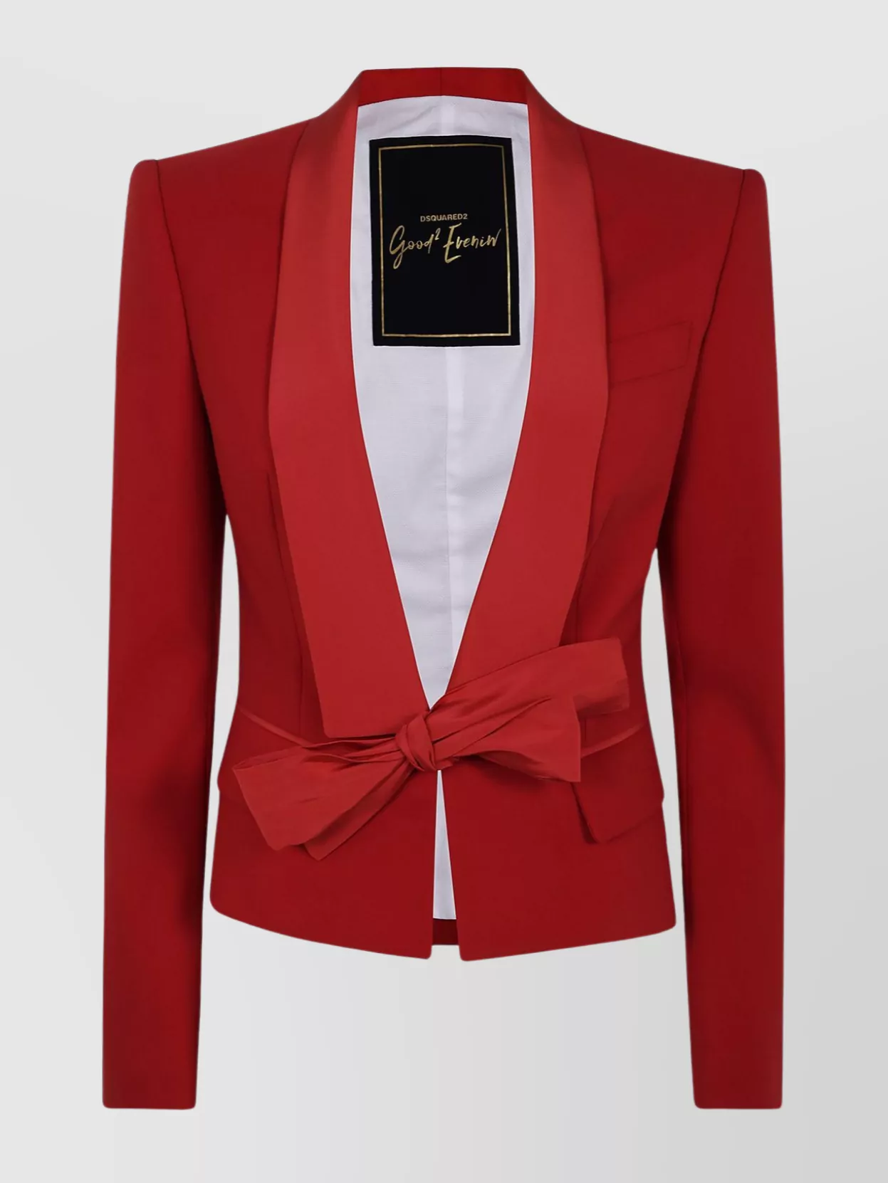 Dsquared2 Gatsby Fit Jacket Bow Detail In Multi