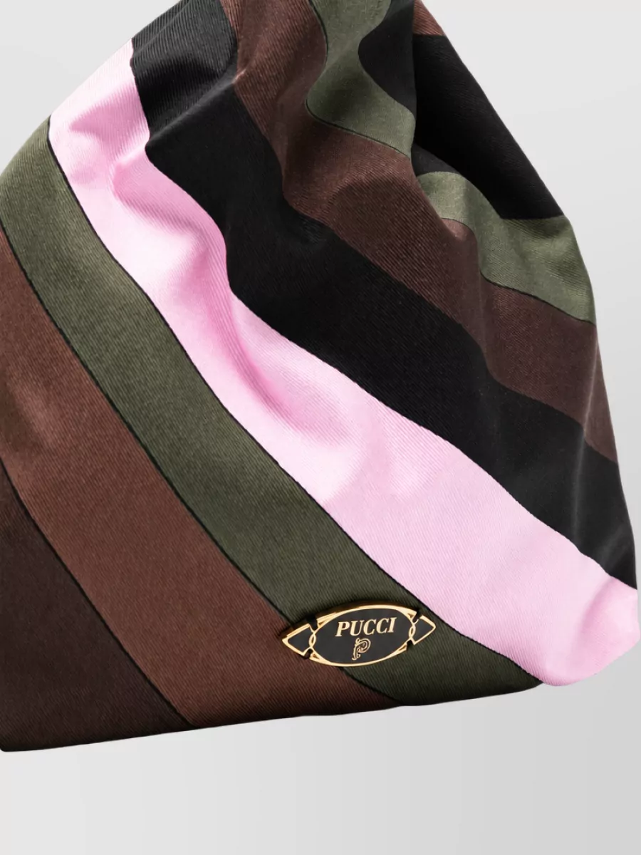 Pucci Silk Printed Clutch Bag