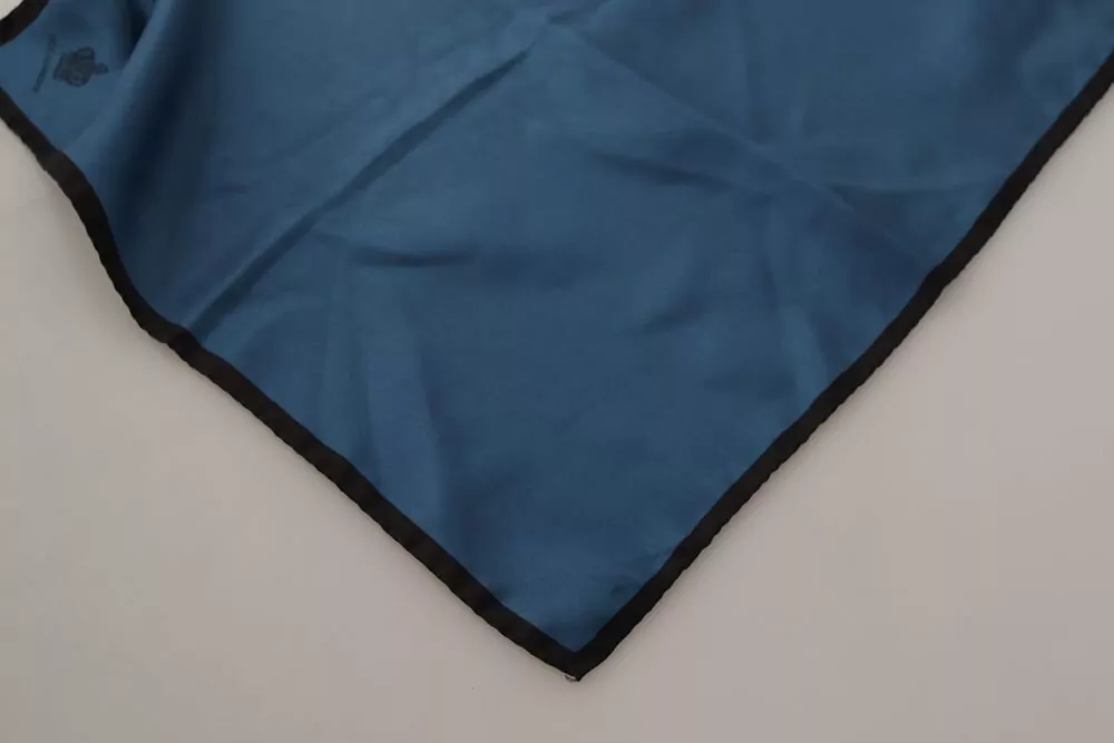 Dolce&Gabbana Silk Printed Pocket Square