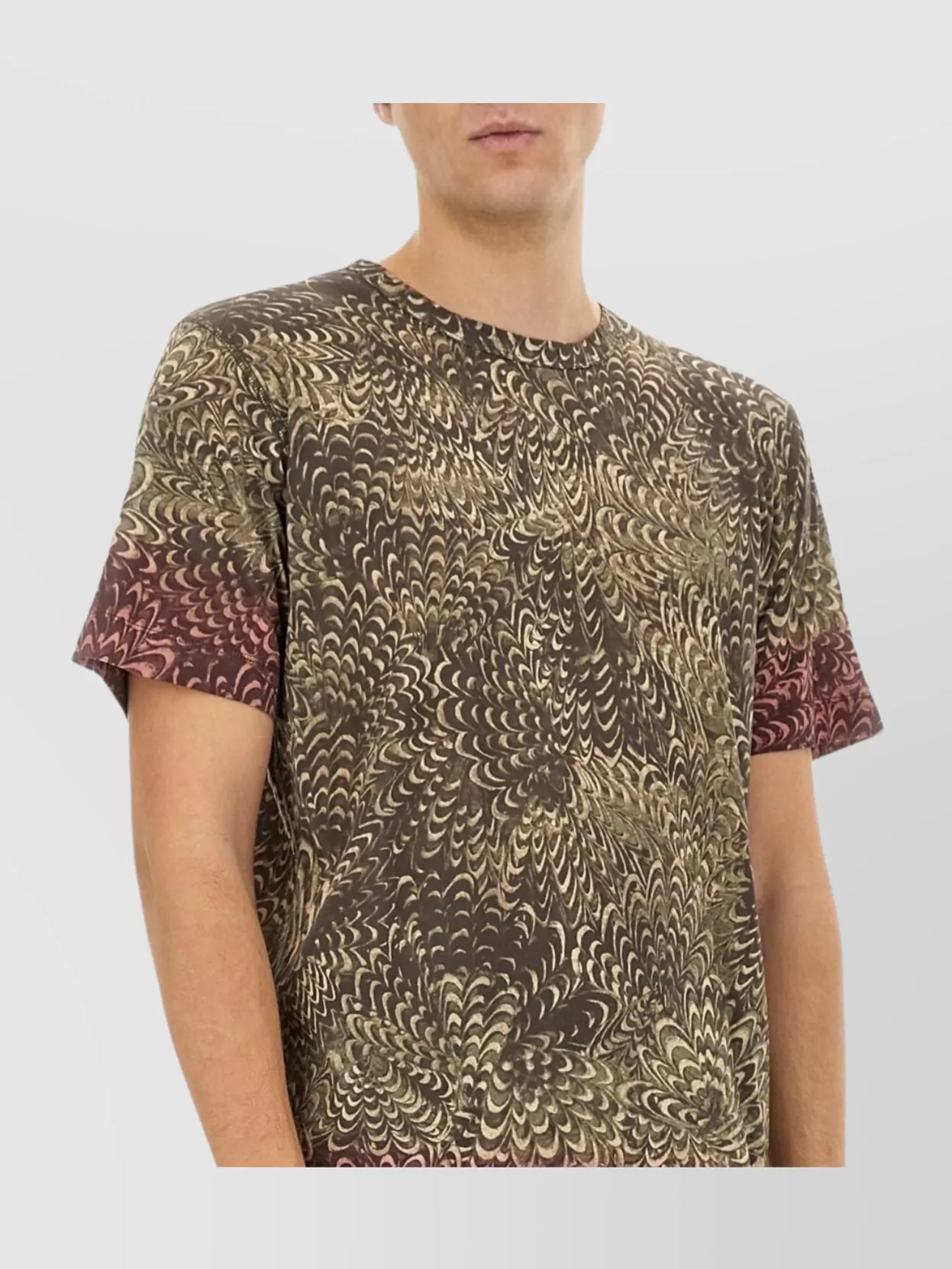 Dries Van Noten Lightweight Short Sleeve Round Neck T-Shirt