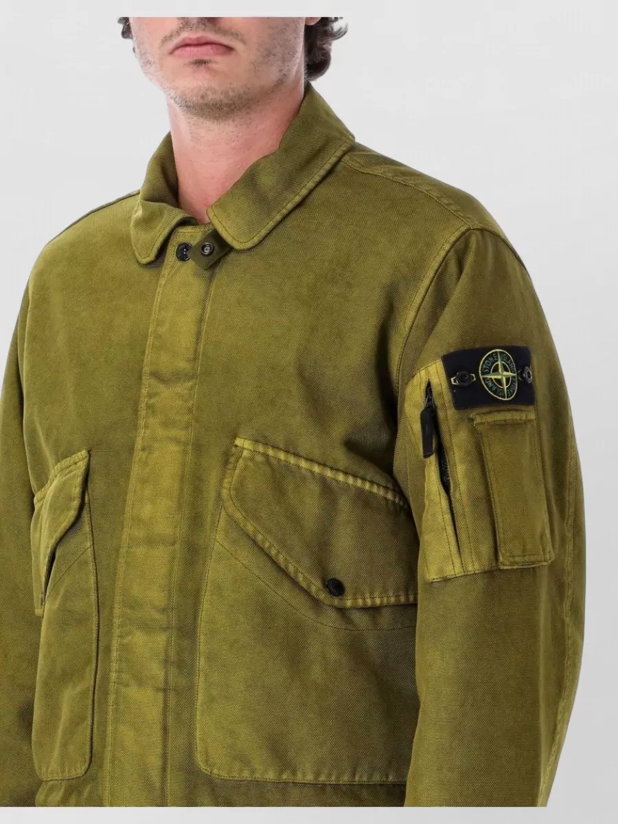 Stone Island Padded Single Breasted Jacket