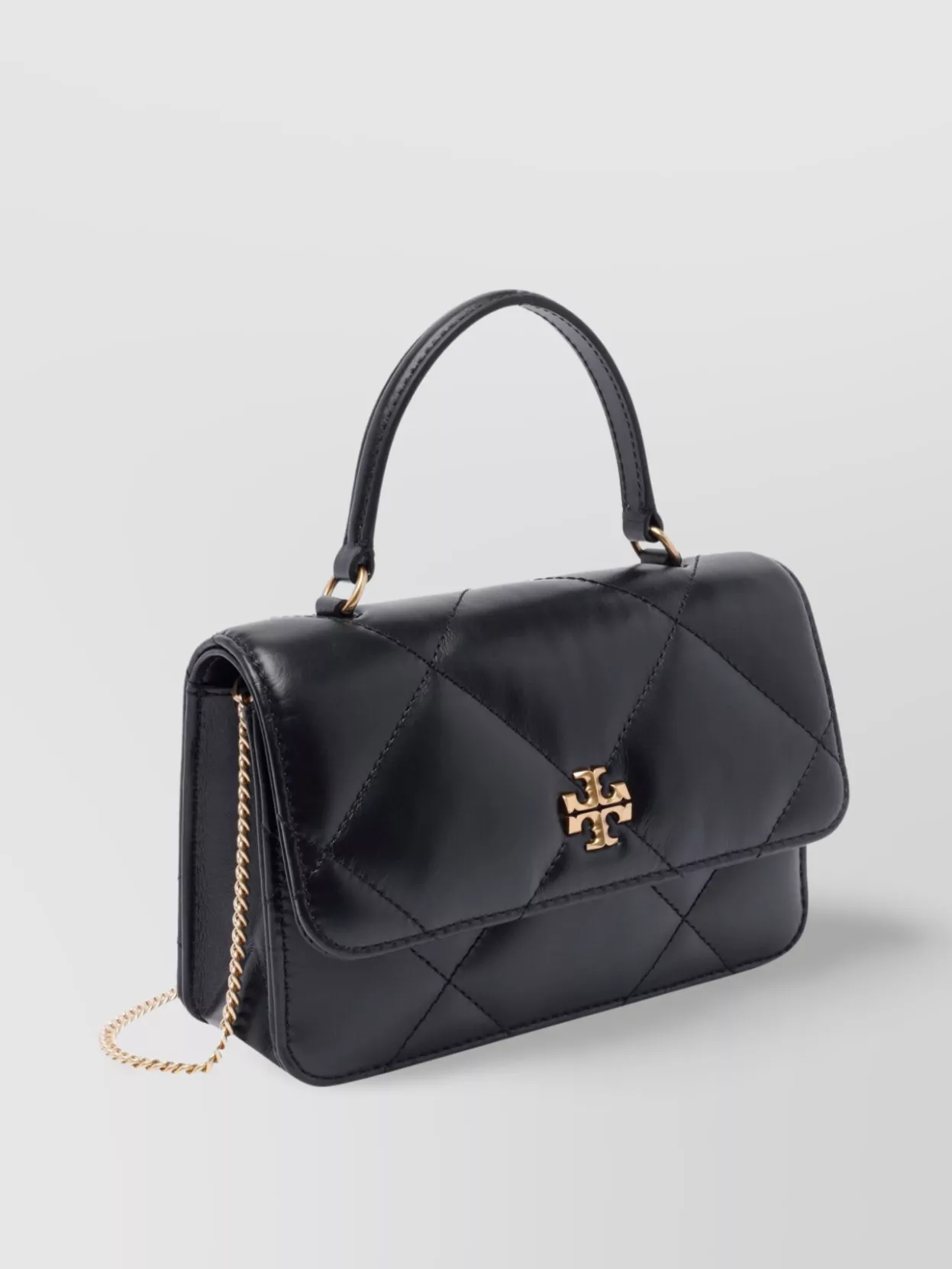 Tory Burch Mini Kira Leather Quilted Shoulder Bag