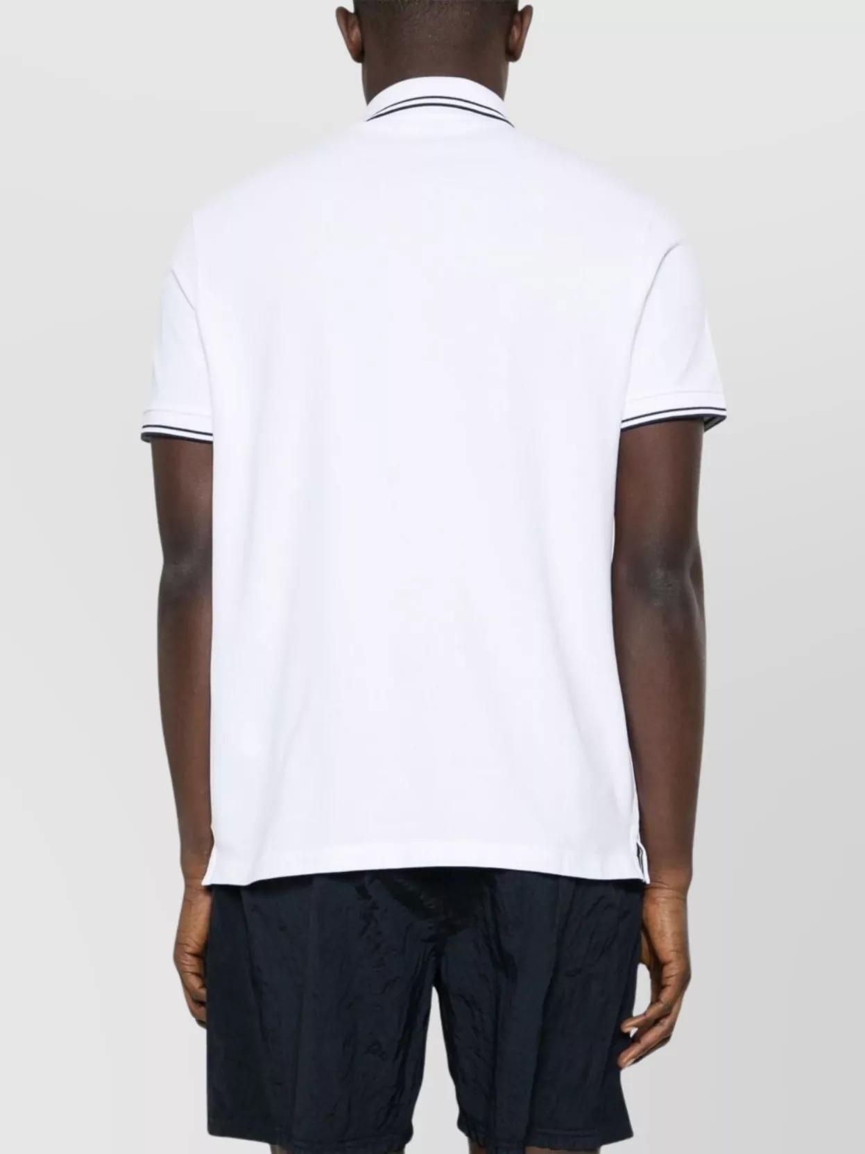 Stone Island Striped Tipping Short Sleeves