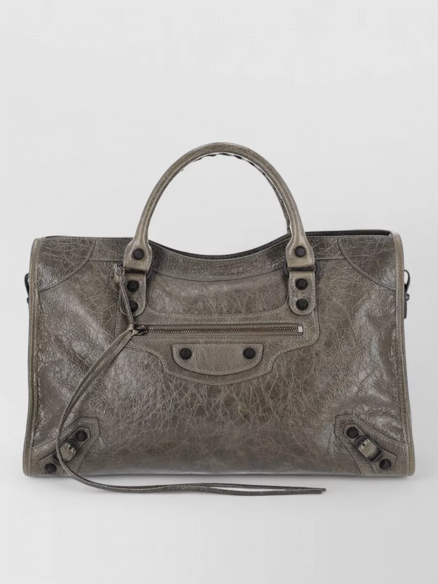 Balenciaga le city medium leather tote bag