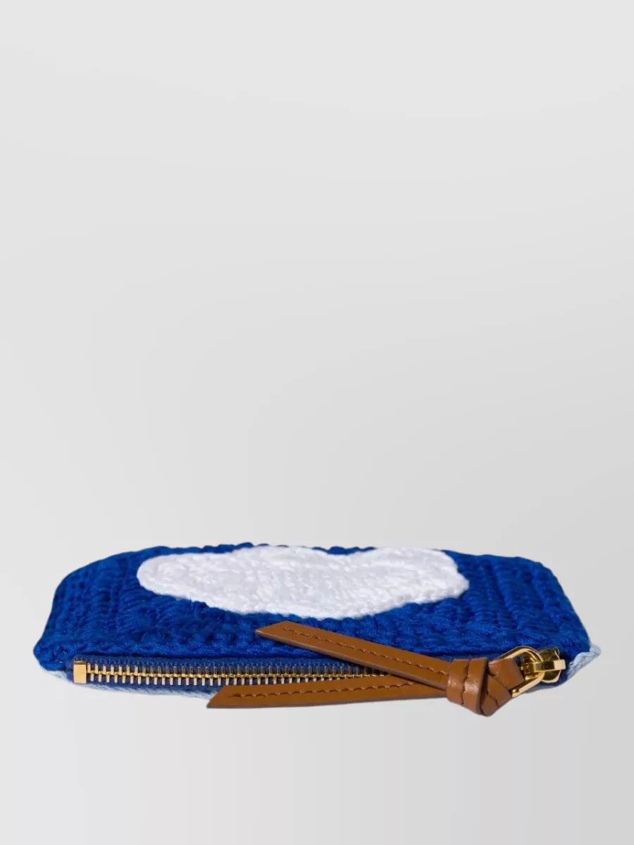 Miu Miu Crochet Card Holder