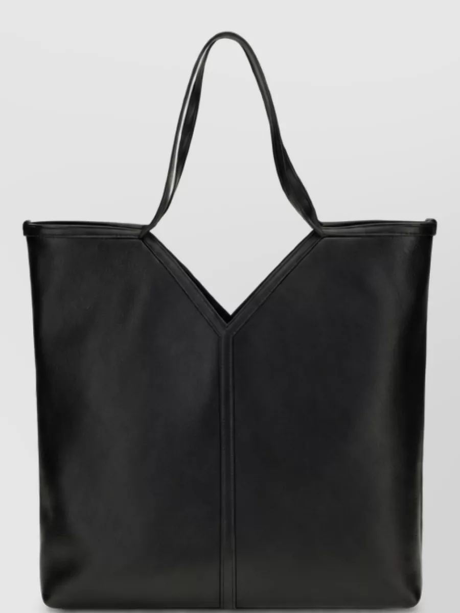 Saint Laurent calf leather tote bag