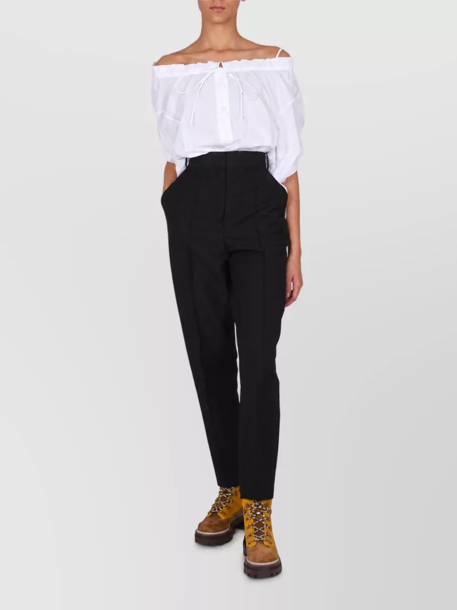 Tory Burch Mohair Tapered Trousers