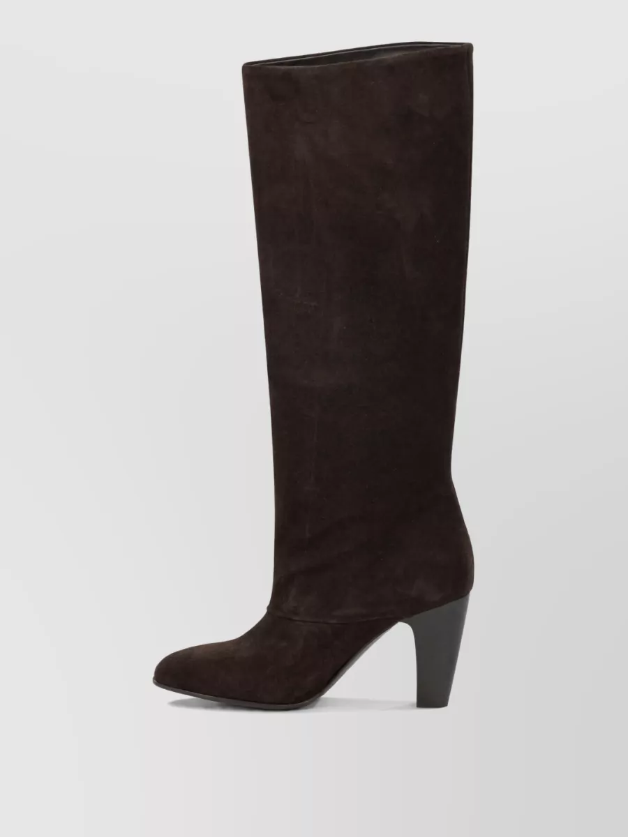 Sergio Levantesi Leather Knee-High Boots