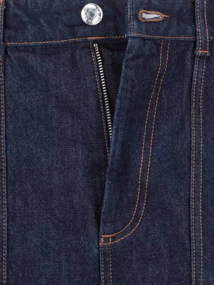 Sportmax Chain Detail Trousers Belt Loops Cuffed Hem