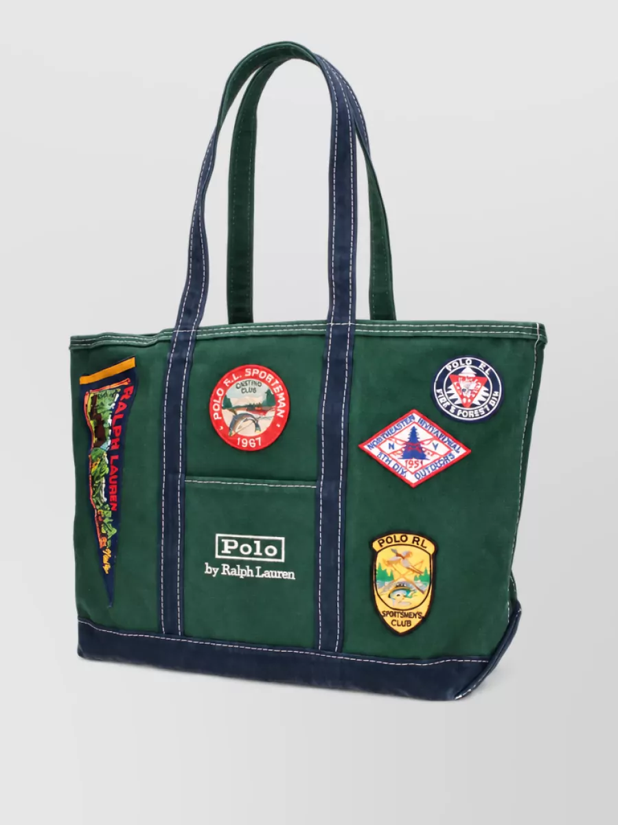 Polo Ralph Lauren Canvas Beach Bag