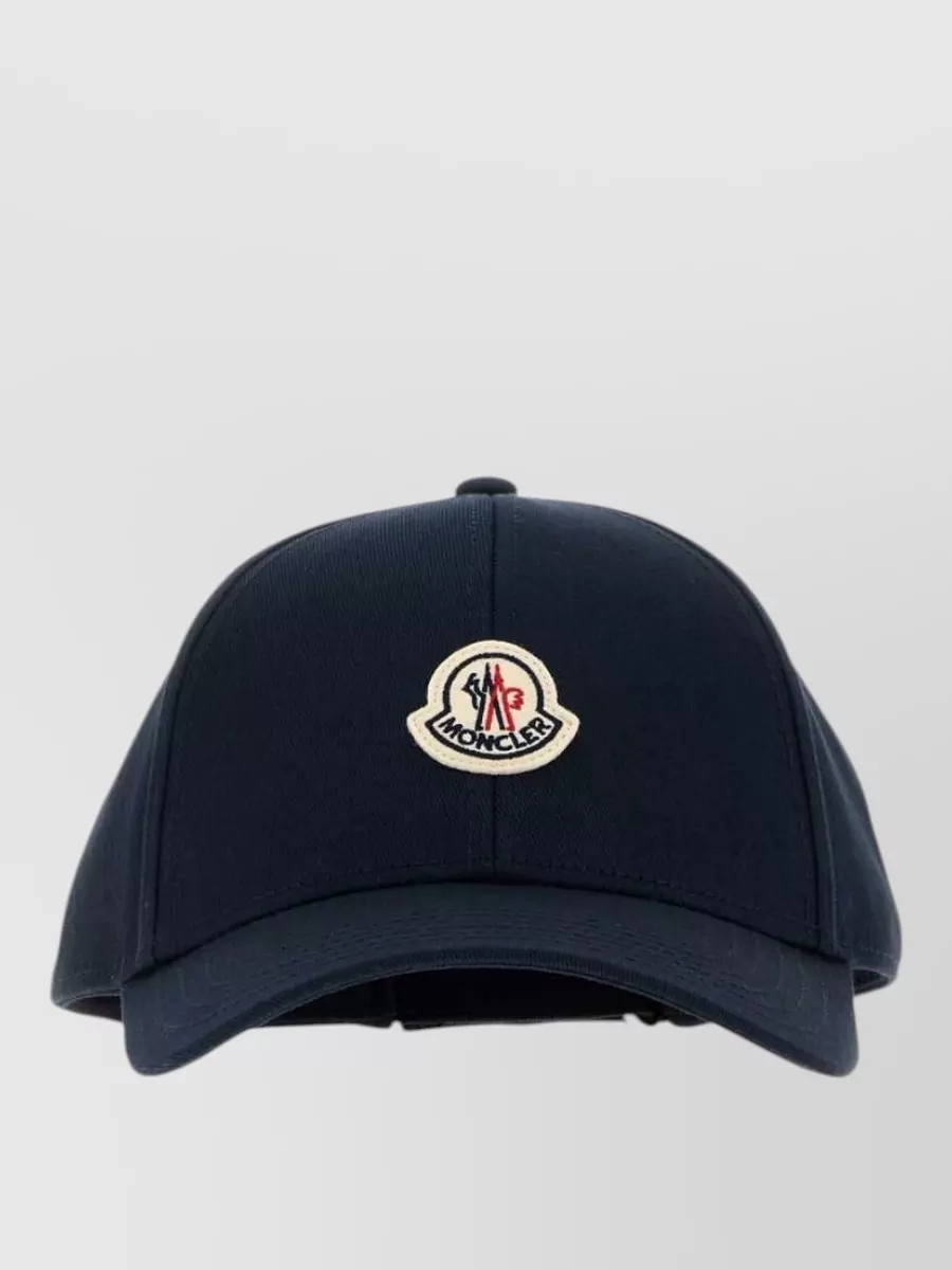 Moncler cotton logo baseball cap