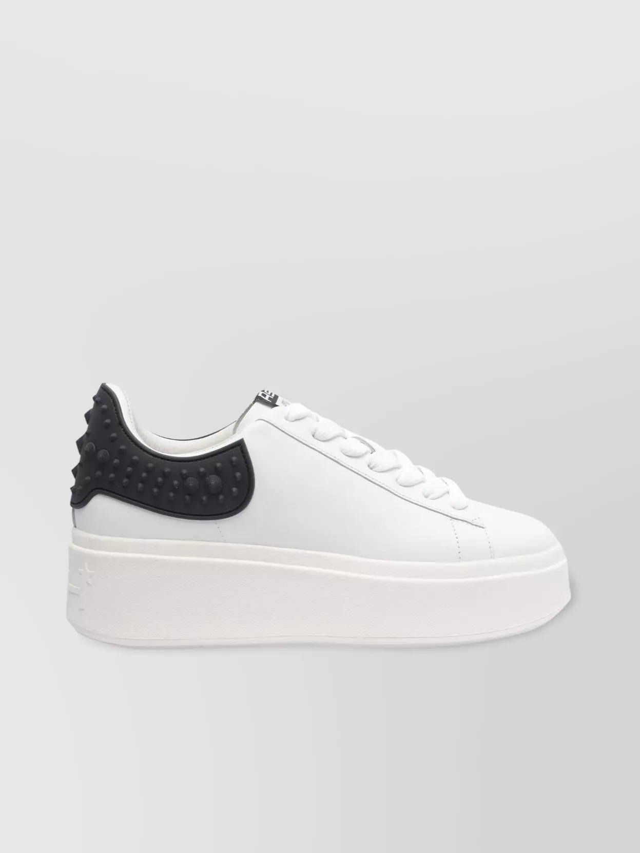 Ash Low Top Leather Platform Sneakers
