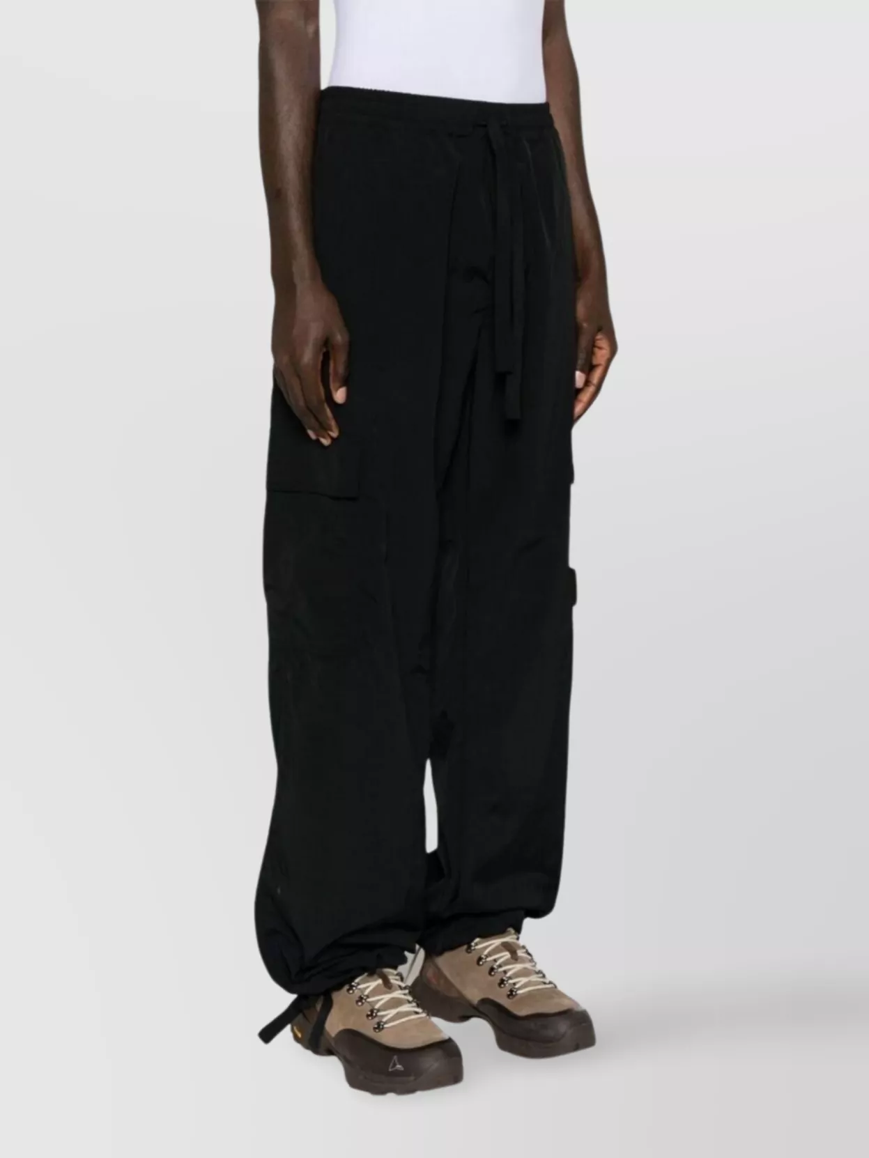 Msgm Adjustable Waist Trousers Featuring Pockets