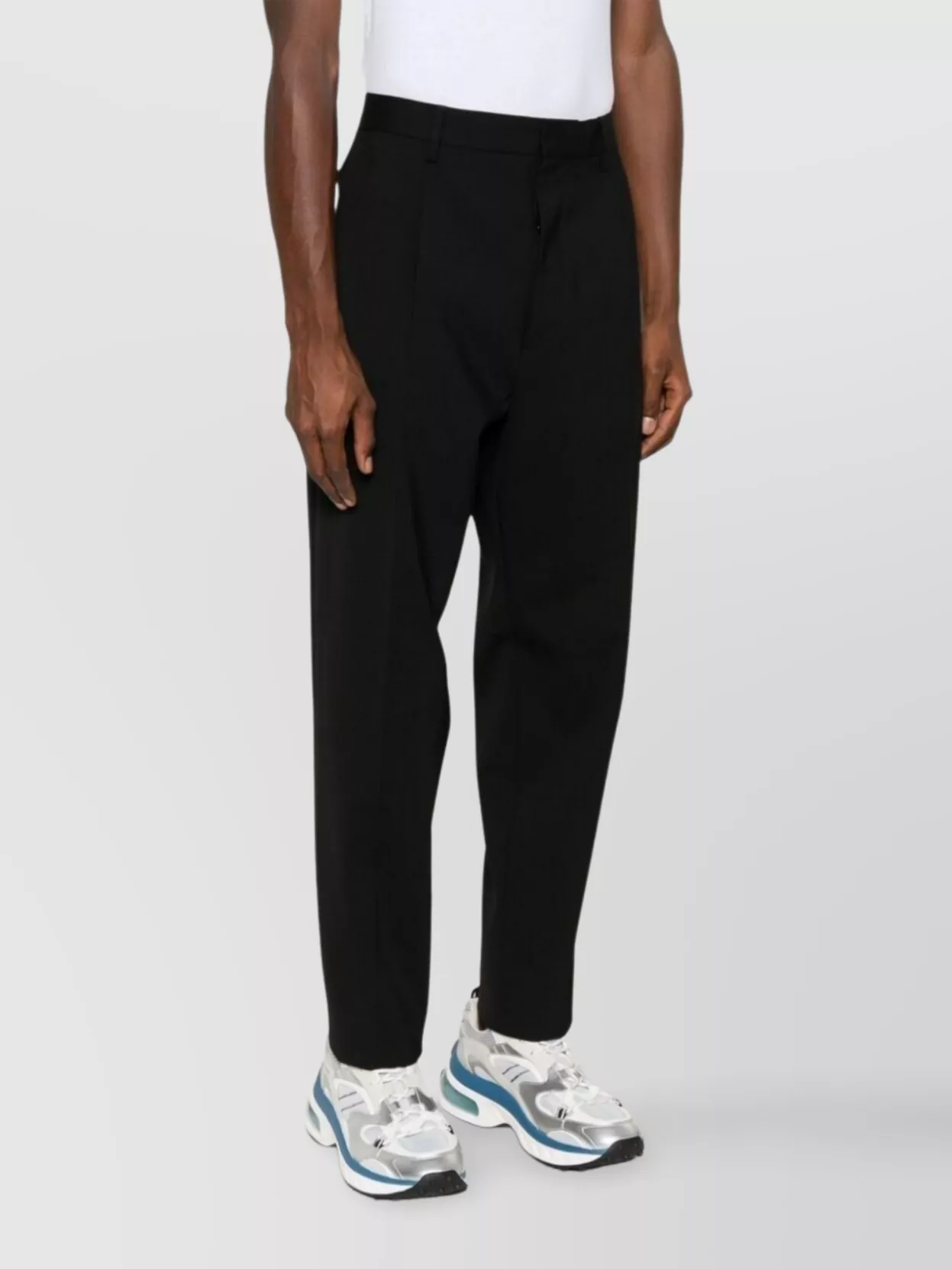 Dsquared2 Trousers With Pockets And Tapered Leg