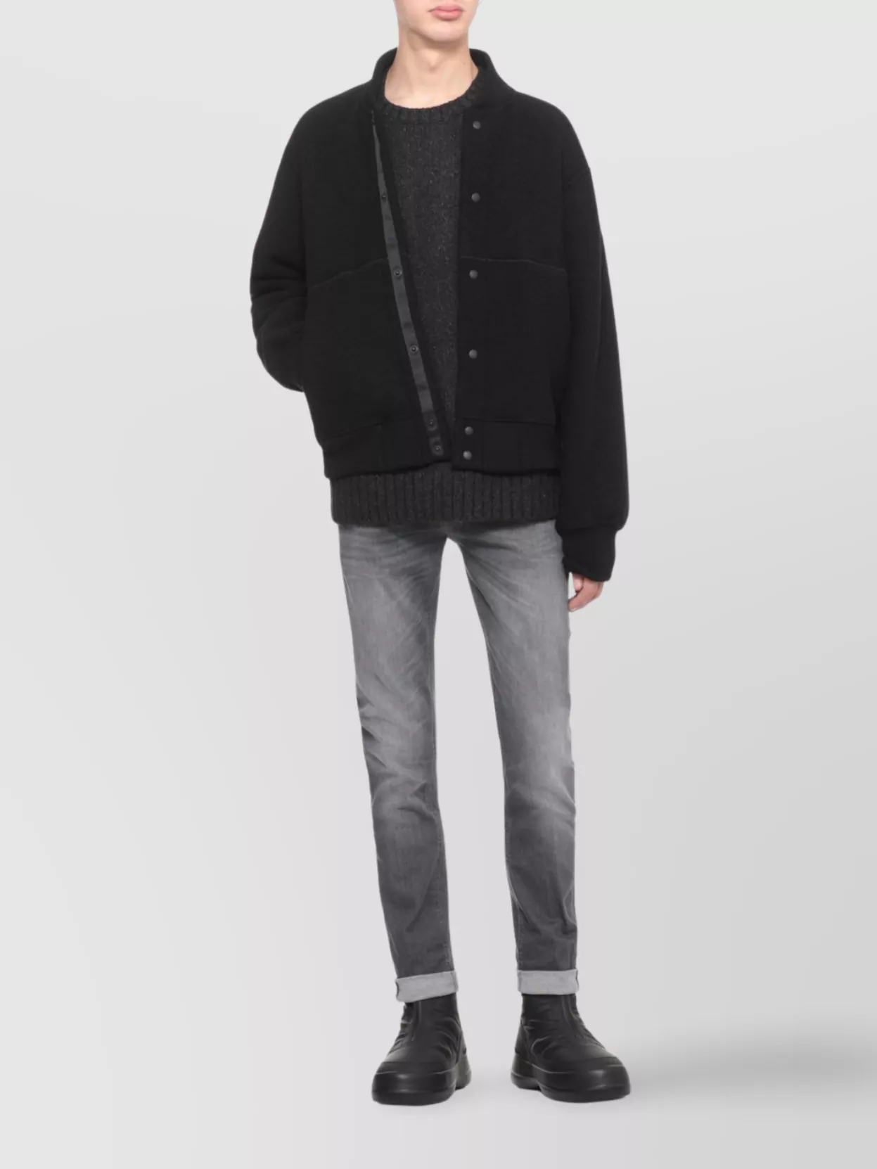 Canada Goose Modern Bomber Jacket Crew Neck