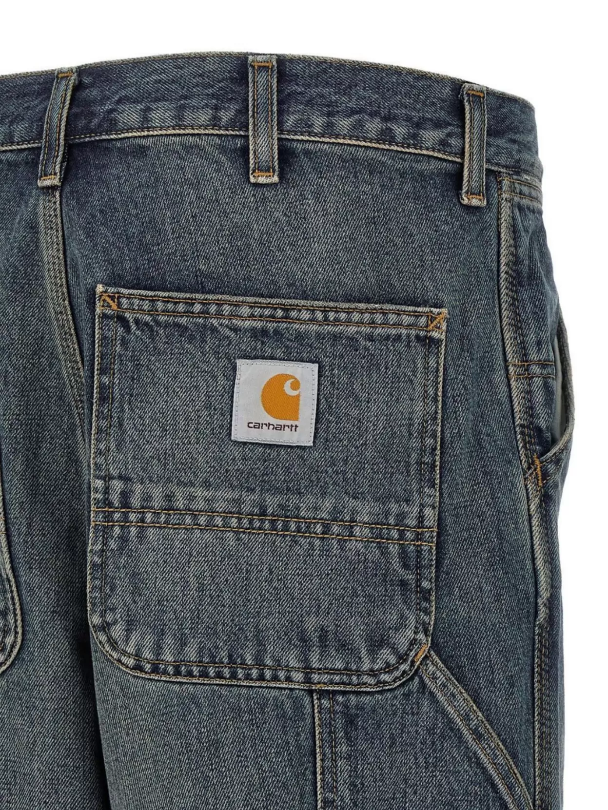 Carhartt Wip 'Pocketed Knee' Denim Trousers