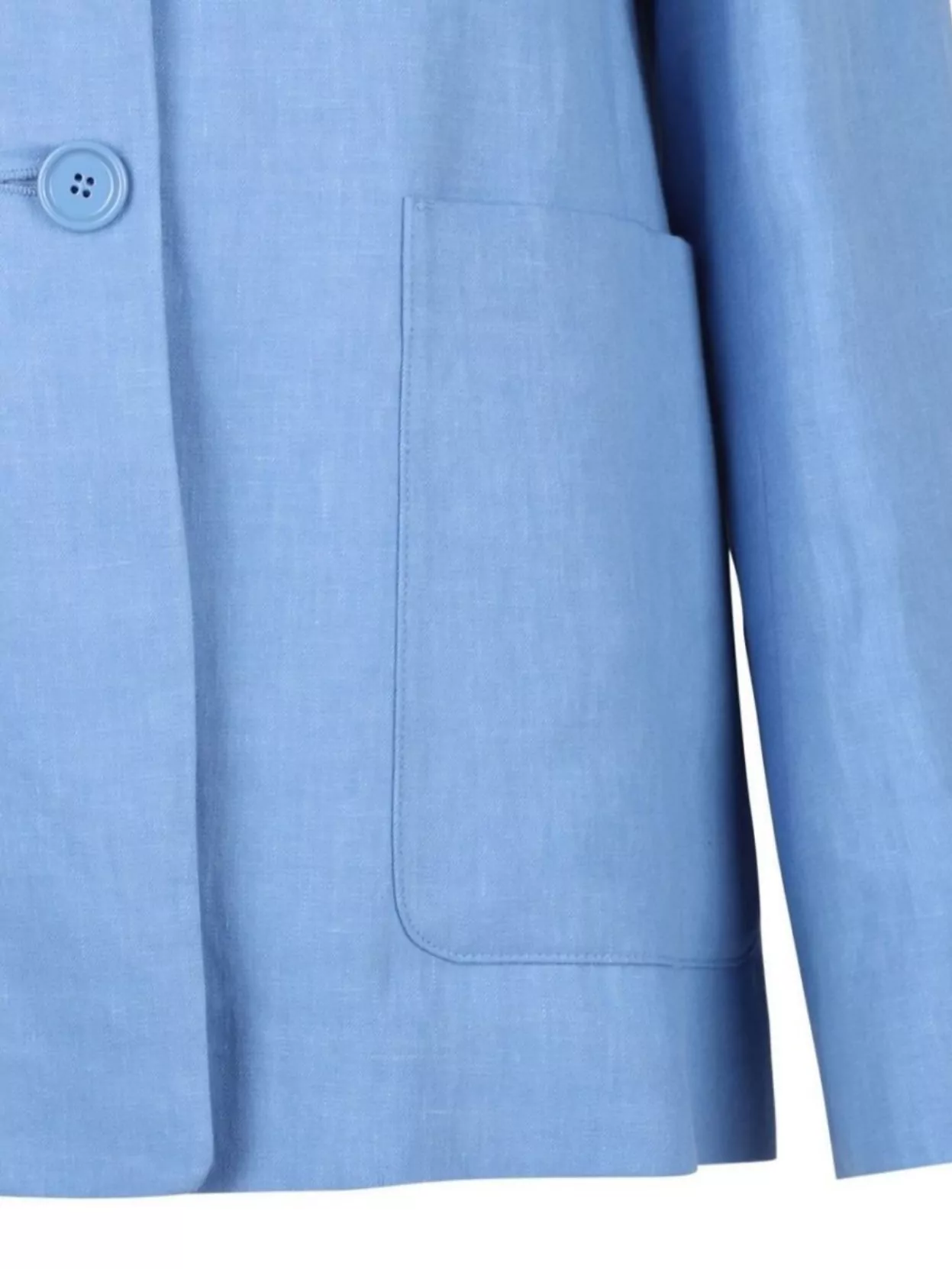 S Max Mara Tailored Jacket With Front Pockets And Long Sleeves