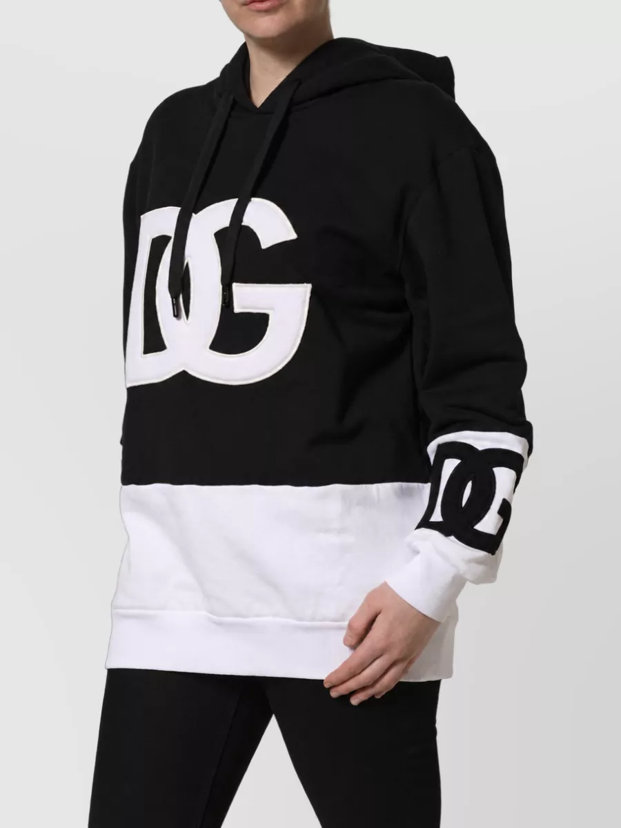 Dolce&Gabbana Appliqué Hooded Sweatshirt