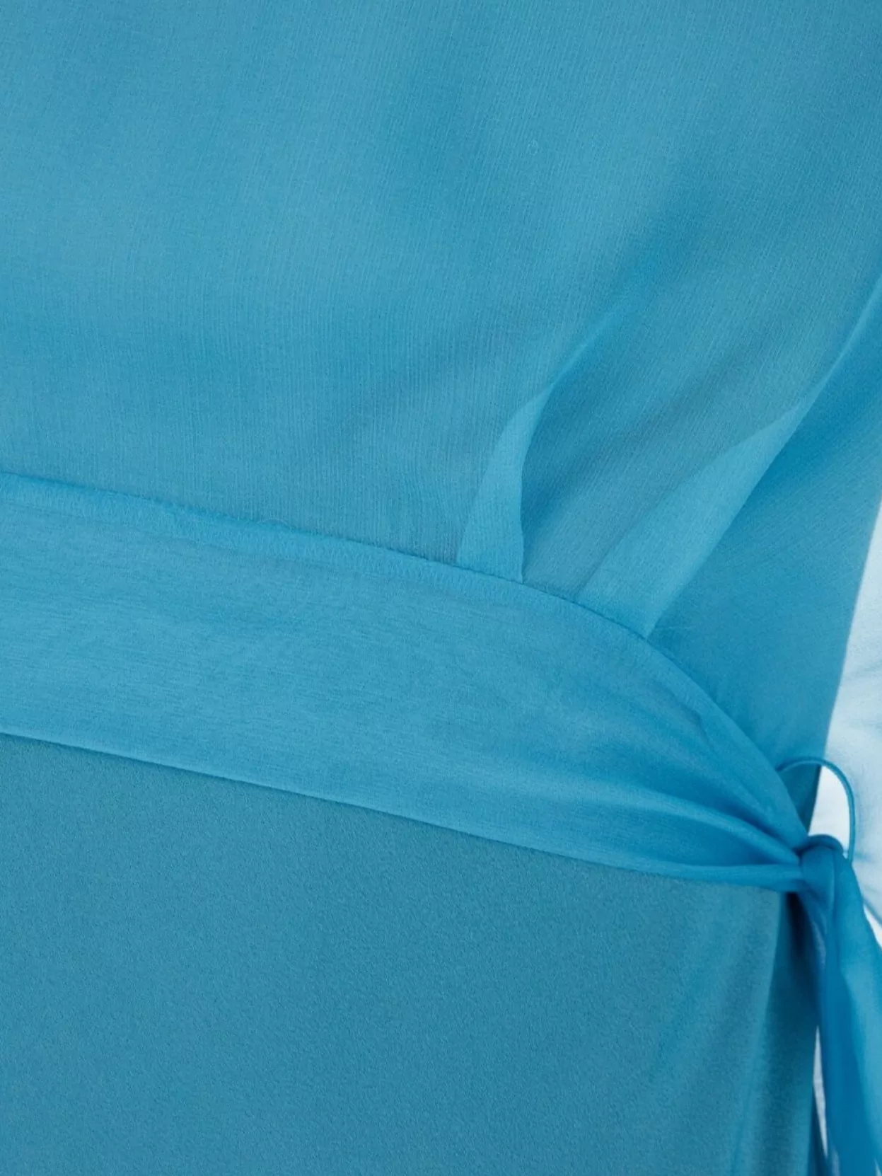 Alberta Ferretti Blue Long Dress With Layered Design And Upper Cape In Blue