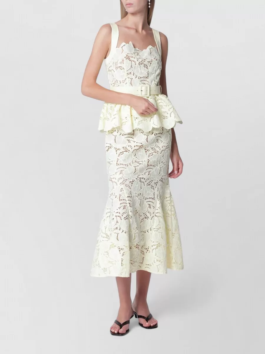 Self-Portrait midi dress