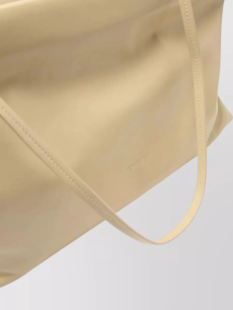 Marsell Leather Maxi Tote Bag