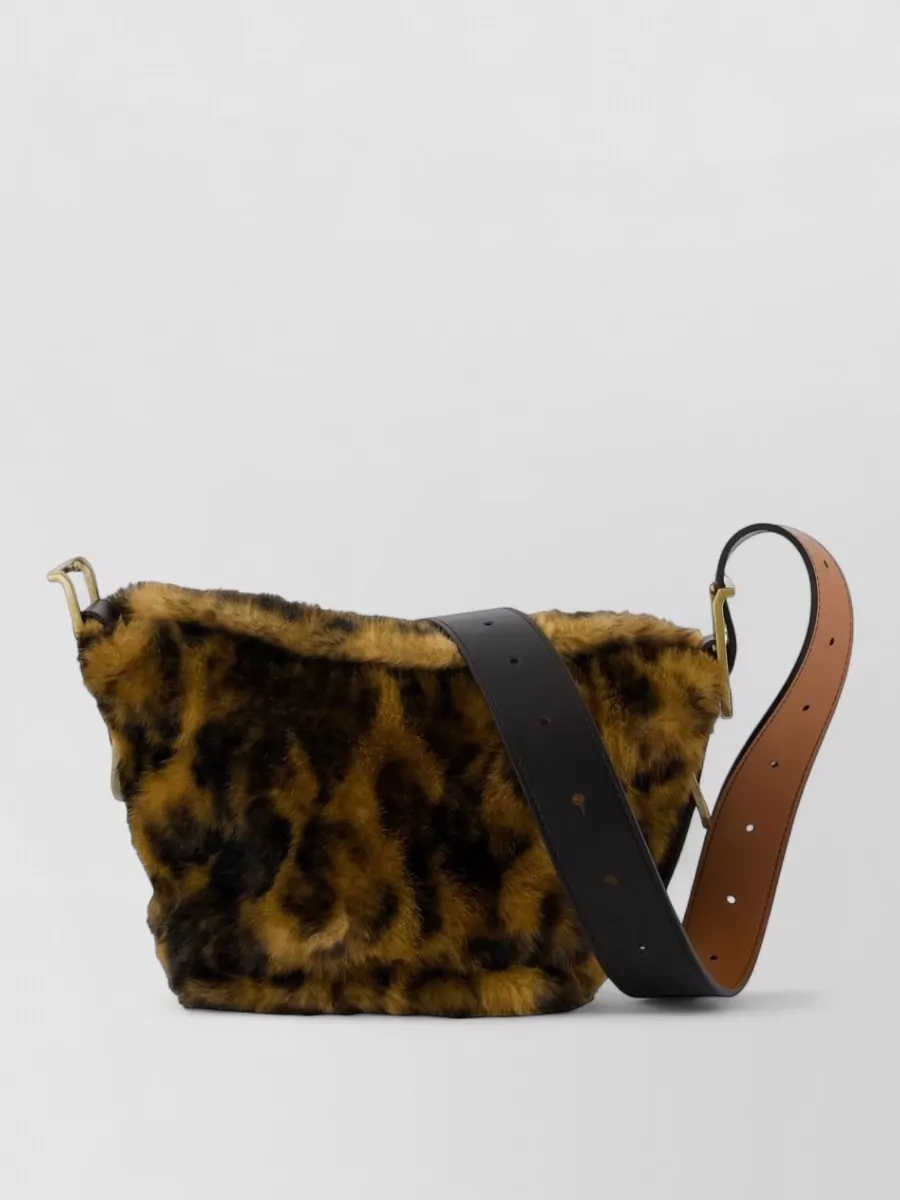Zadig & Voltaire na faux fur belt bag