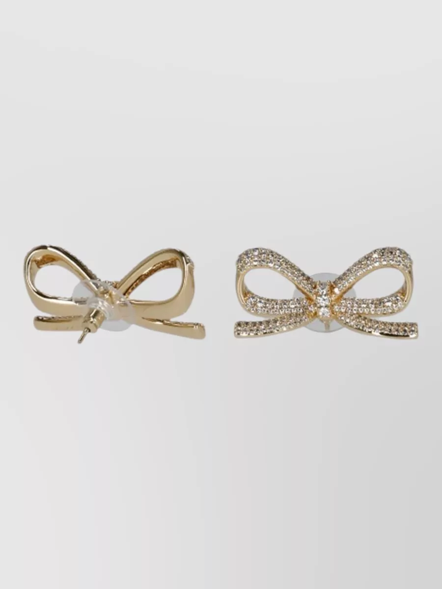 Self-Portrait Crystal-Embellished Earrings