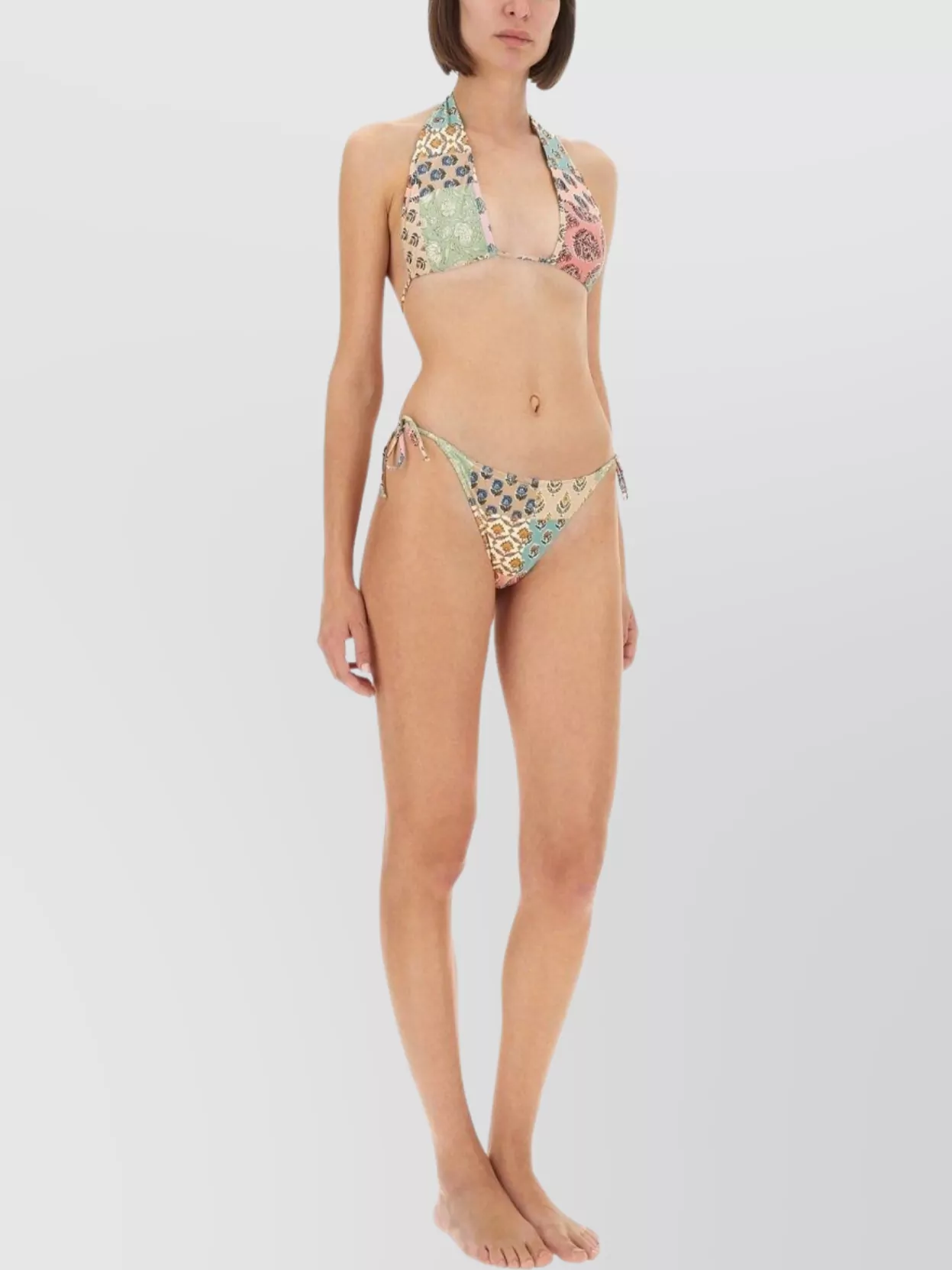 Mc2 Saint Barth "dahlia" Bikini Top In Multi