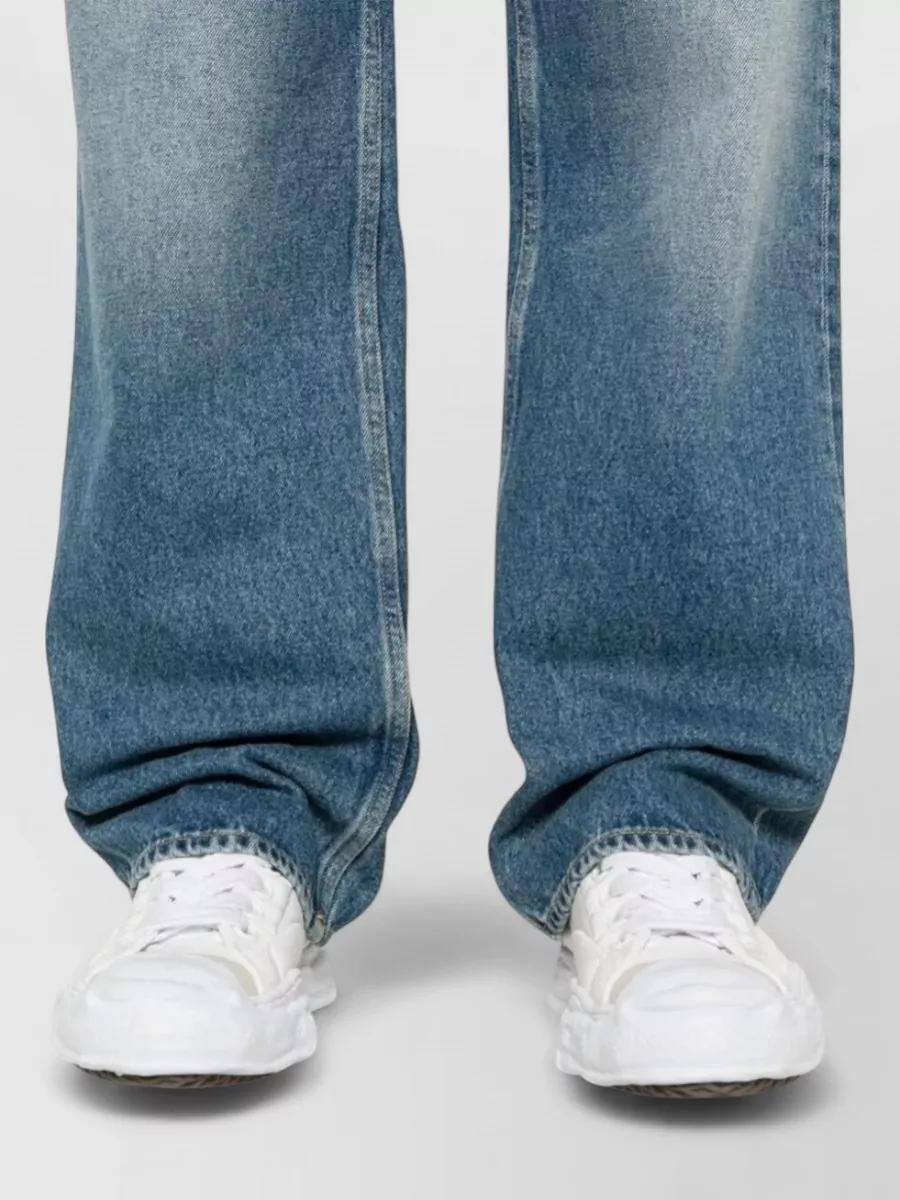 Golden Goose Denim Skate Loose Straight-Leg Trousers