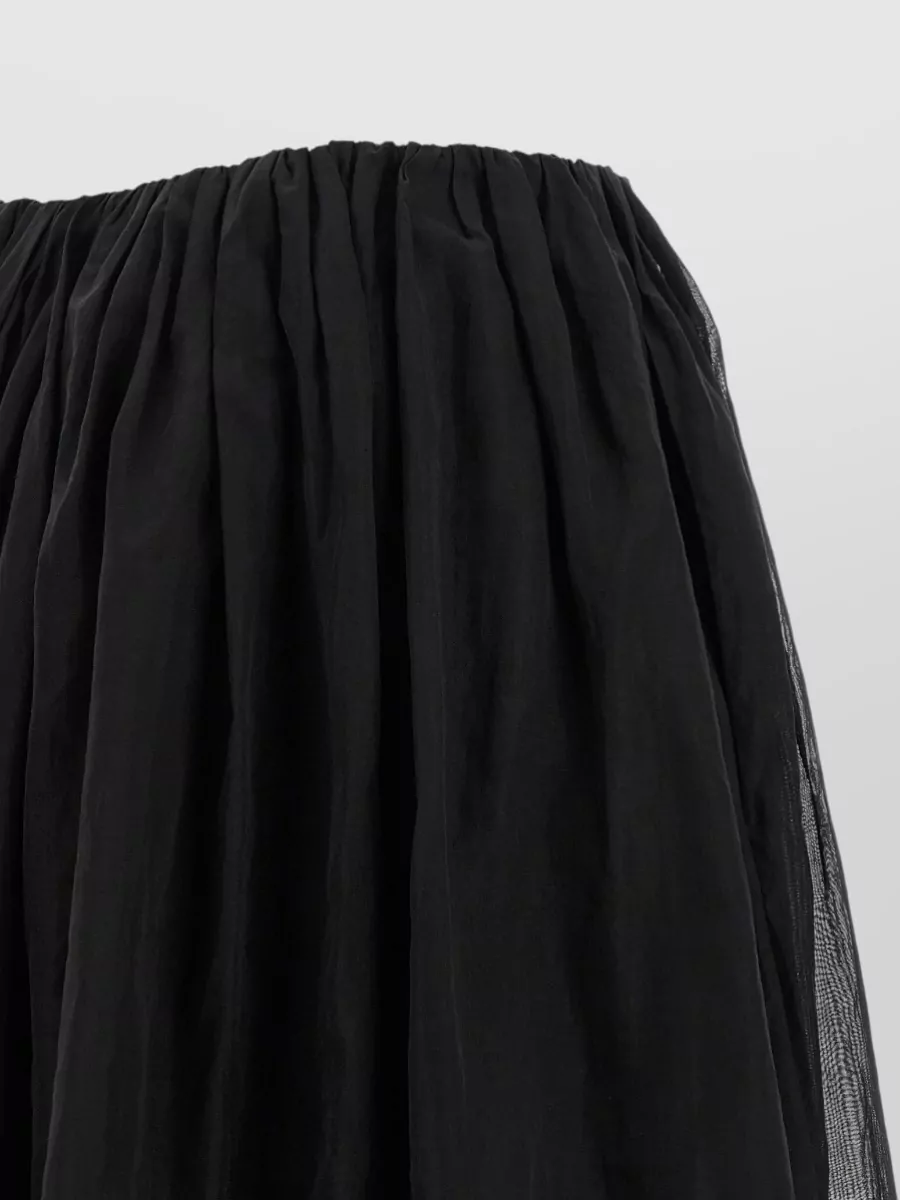 Brunello Cucinelli Cotton Organza Maxi Skirt
