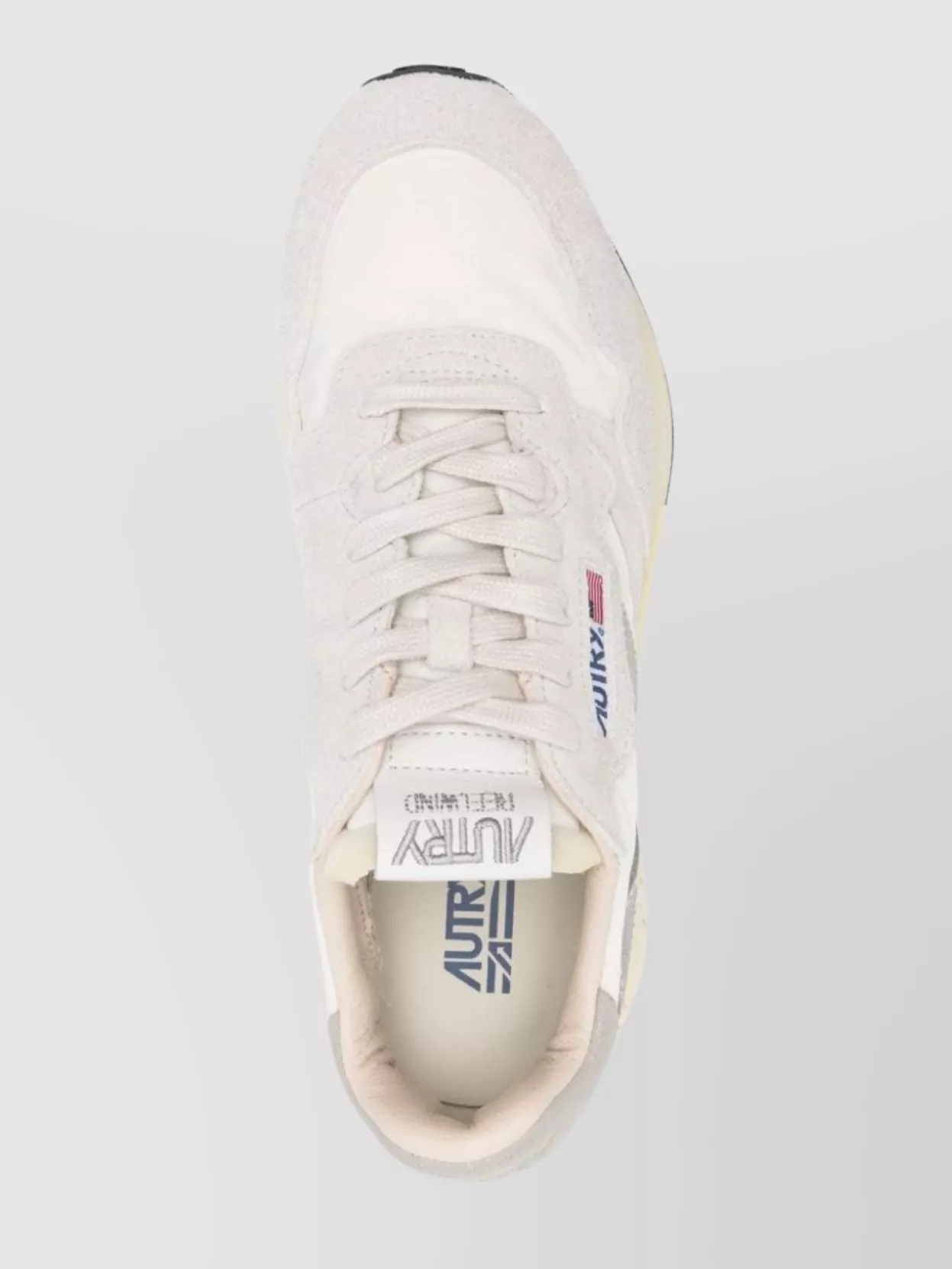 Autry Low-Top Leather Sneakers With Embossed Sole