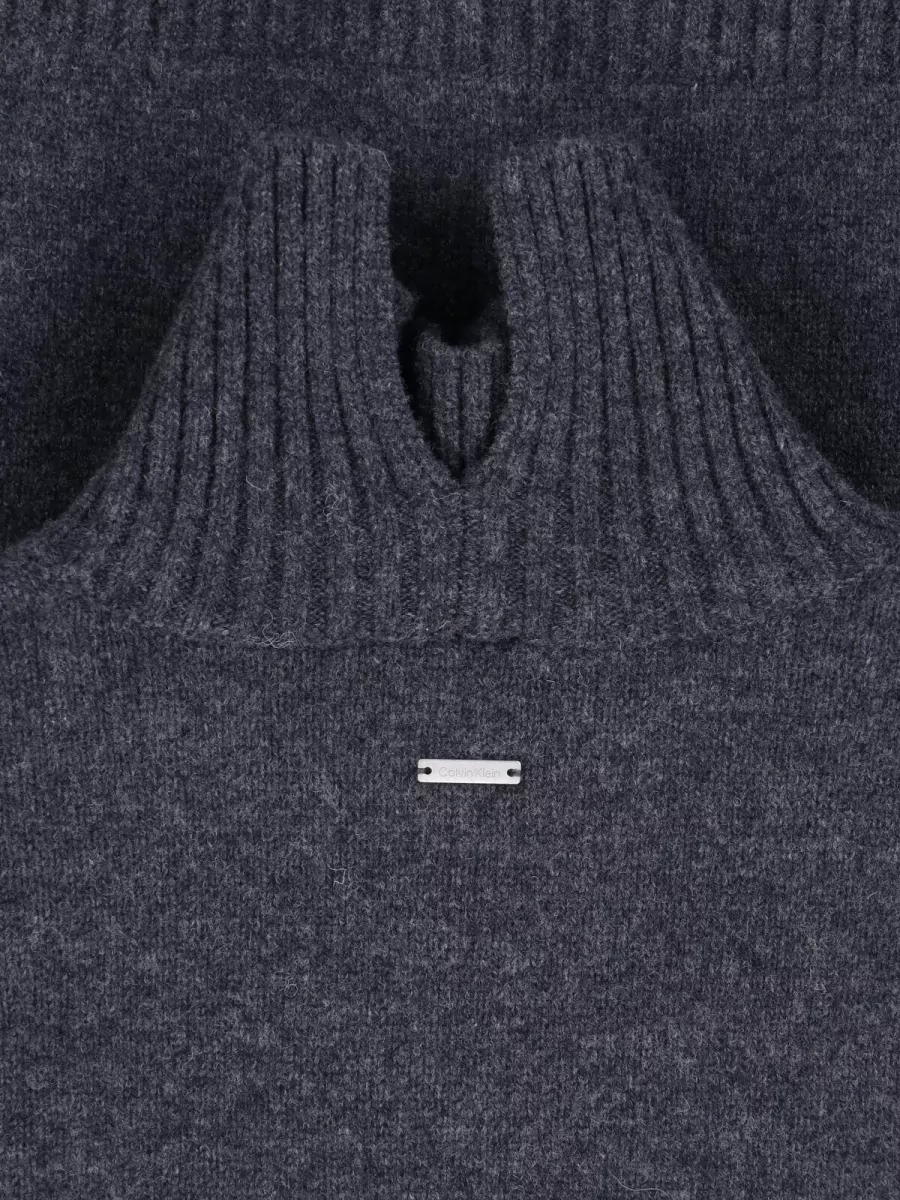 Calvin Klein Wool Crewneck Sweatshirt