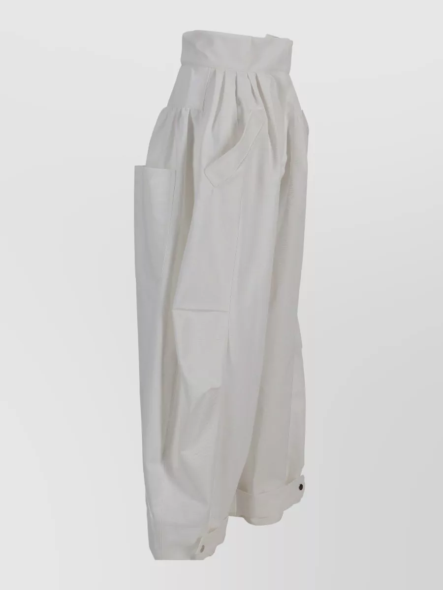 Niccolò Pasqualetti Cotton Wide-Leg Trousers