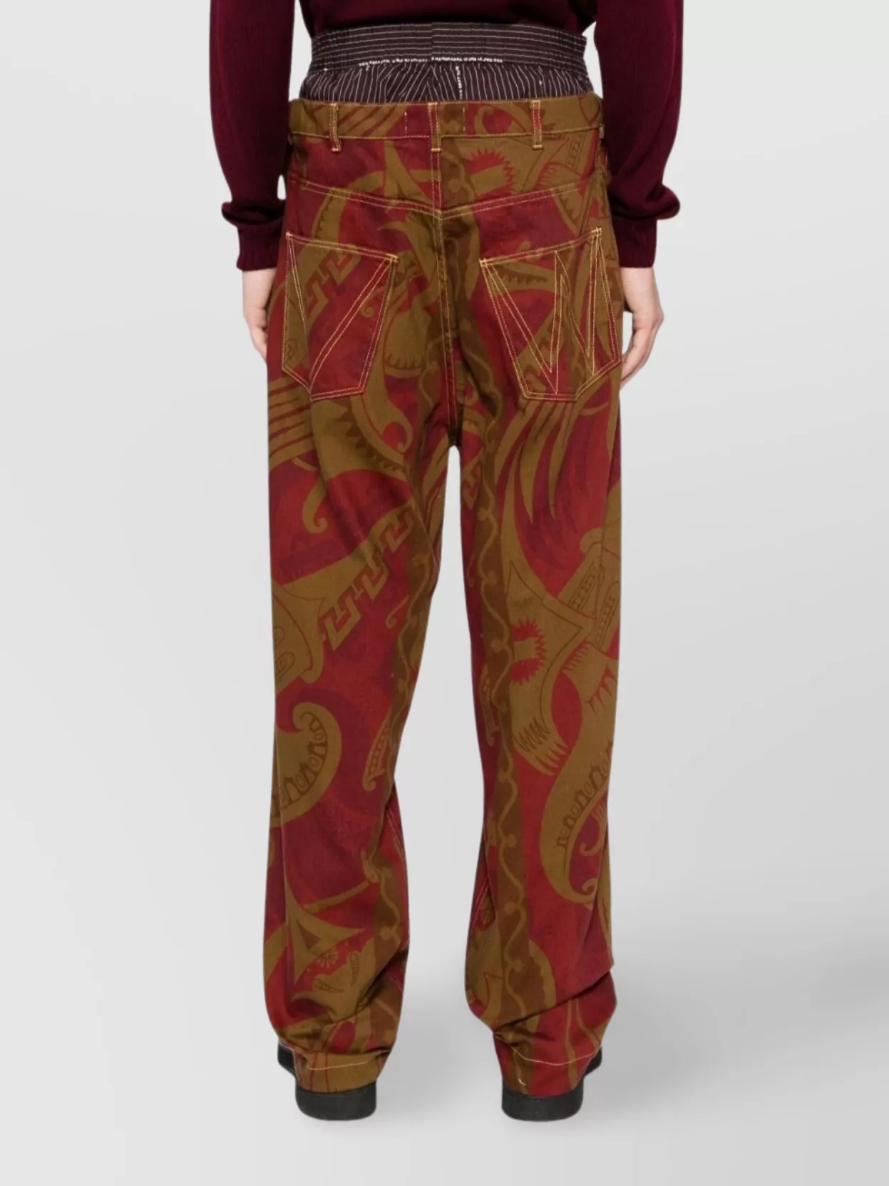 Vivienne Westwood Casual Trousers With Drawstring And Pockets