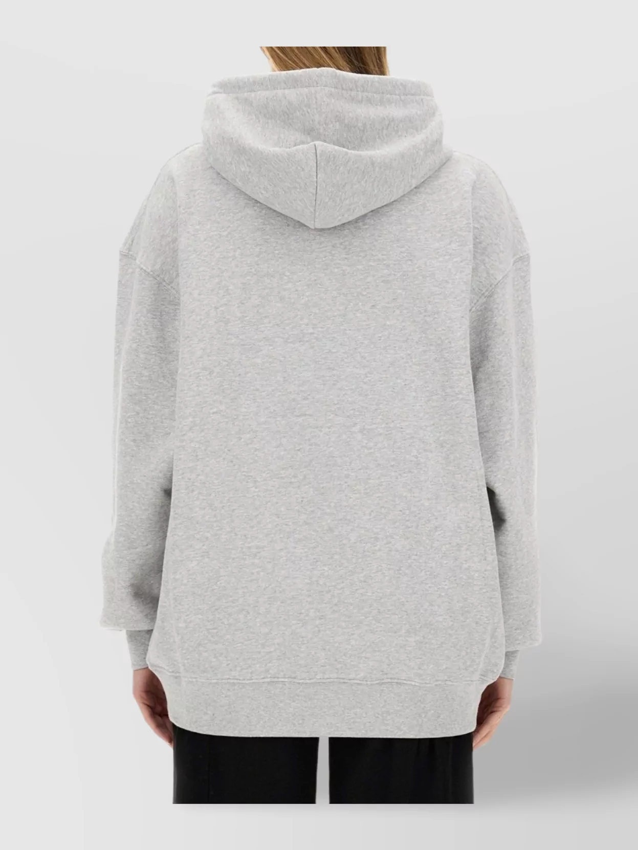 Moschino Logo Hooded Oversize Knitwear