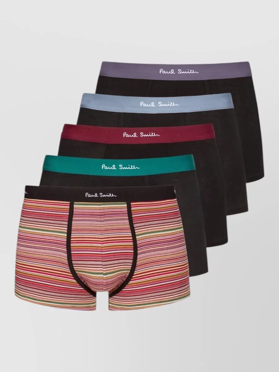 Paul Smith Organic Cotton Boxer Briefs Five Pack