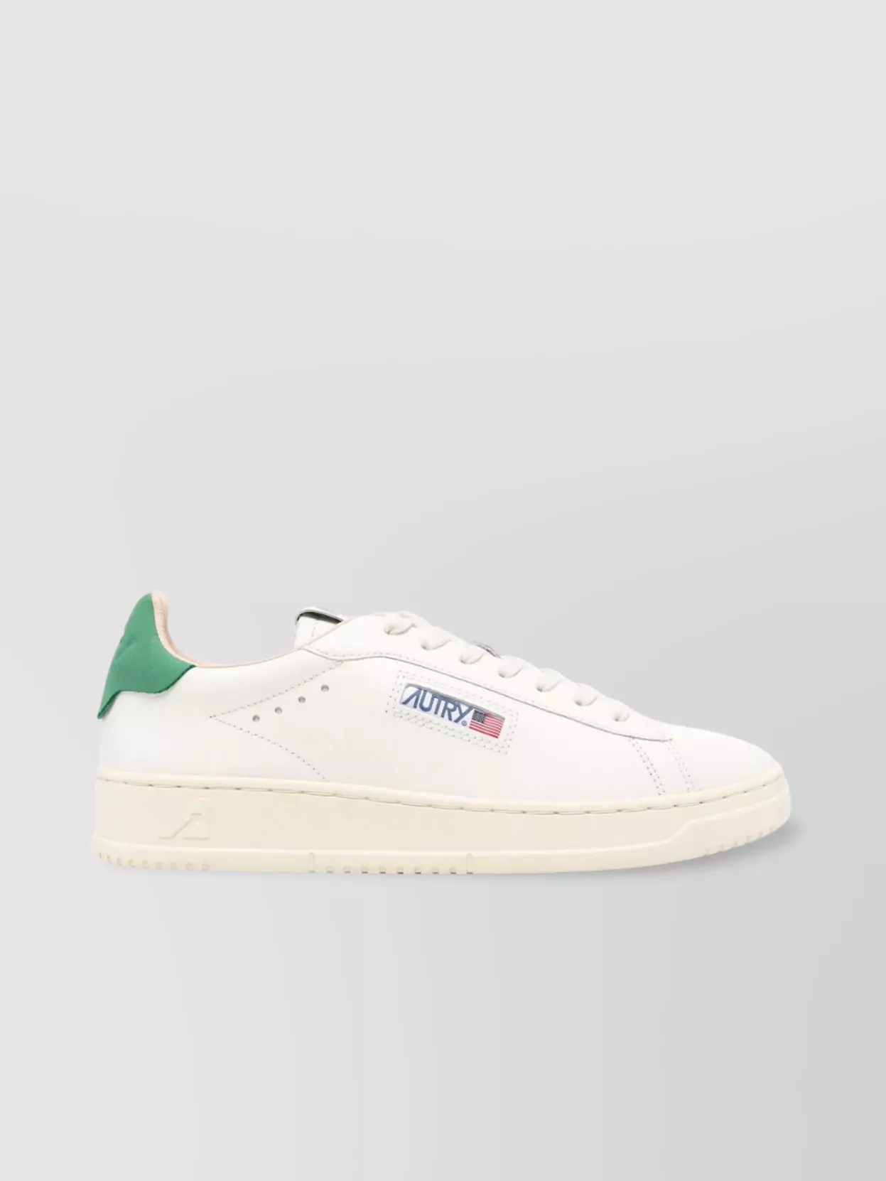 Autry Low-Top Rubber Sole Sneakers With Perforated Detailing