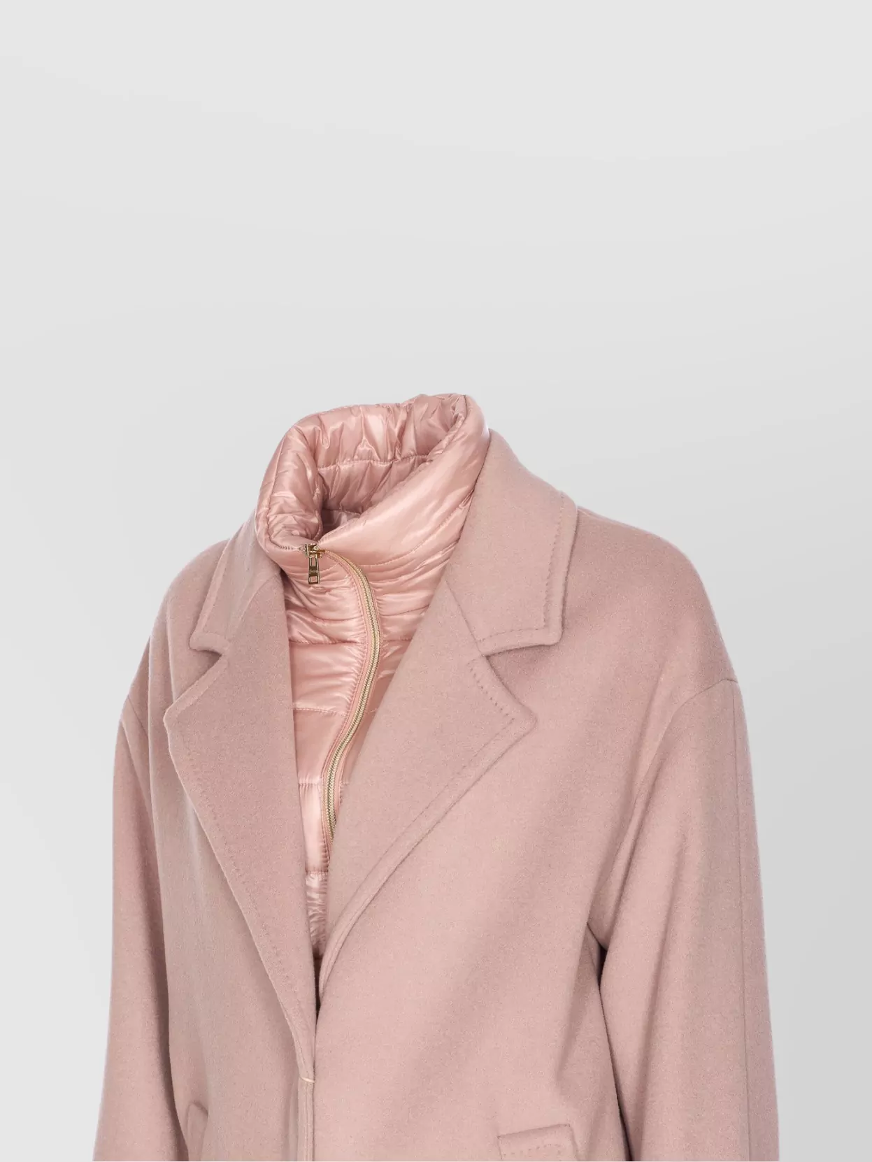 Herno Long Sleeve Padded Coat With Back Vent