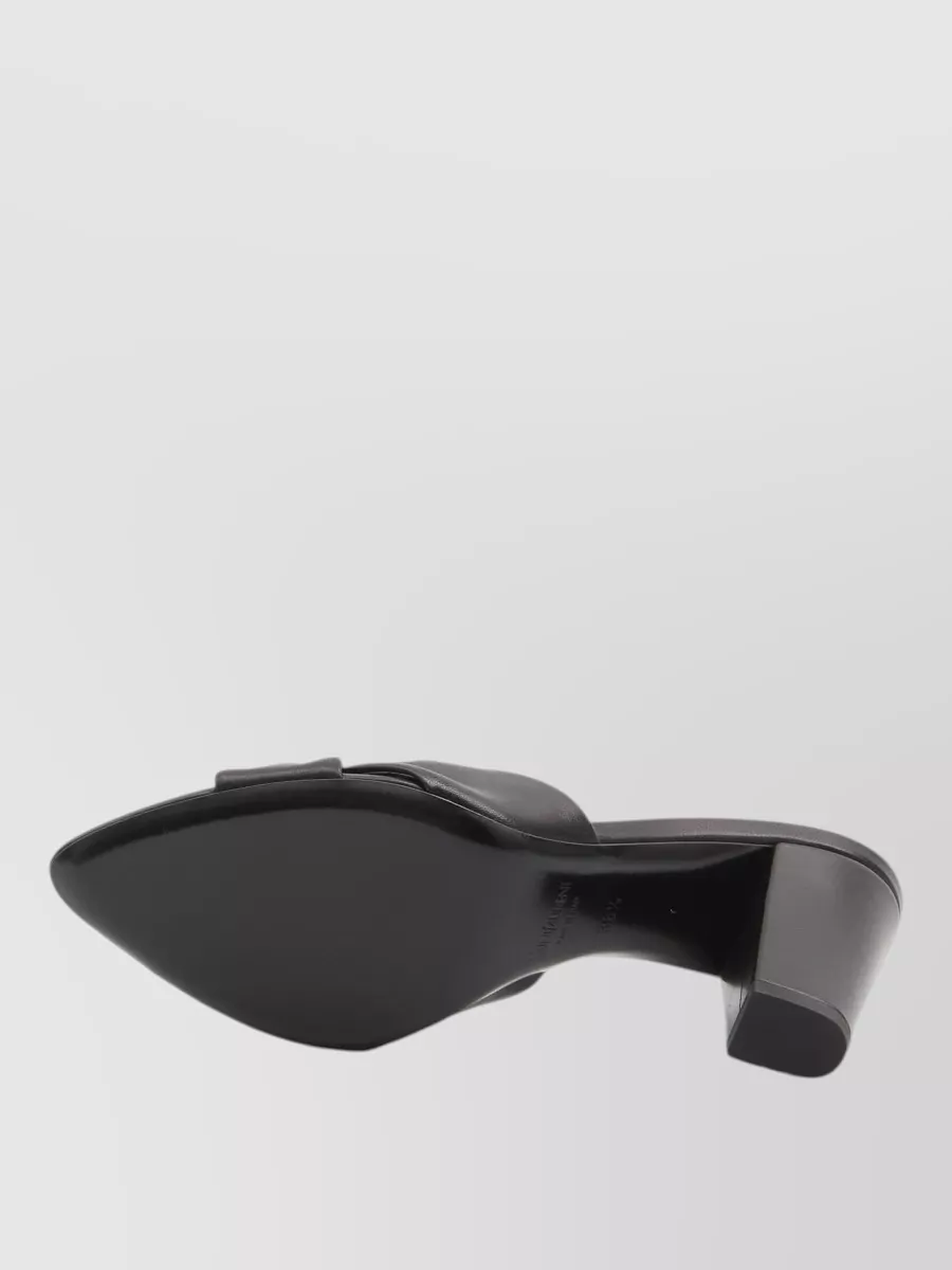 Saint Laurent Lambskin Mules