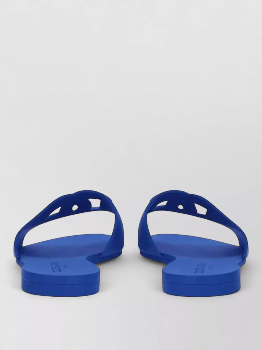 Dolce&Gabbana Logo-Print Slide Sandals