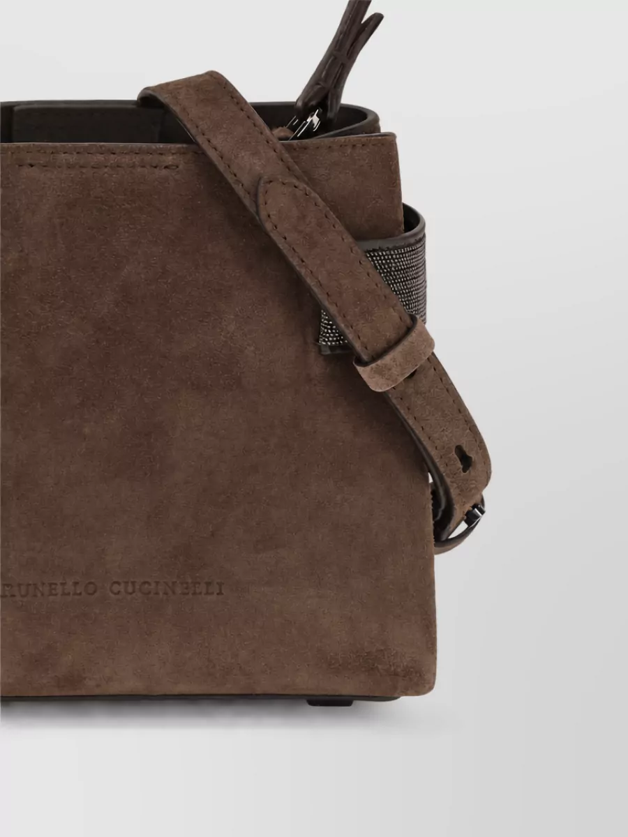 Brunello Cucinelli Na Leather Bucket Bag