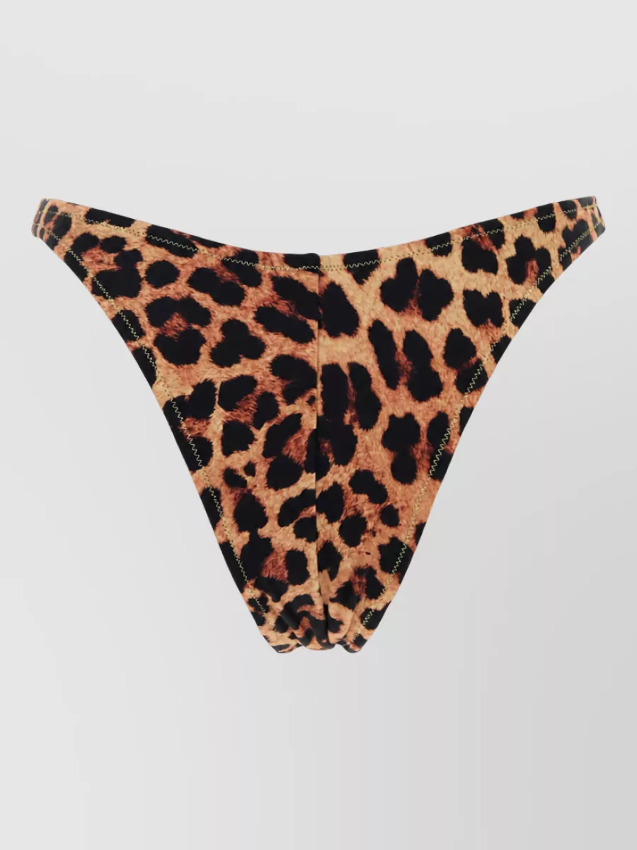 Reina Olga Printed Bikini Briefs