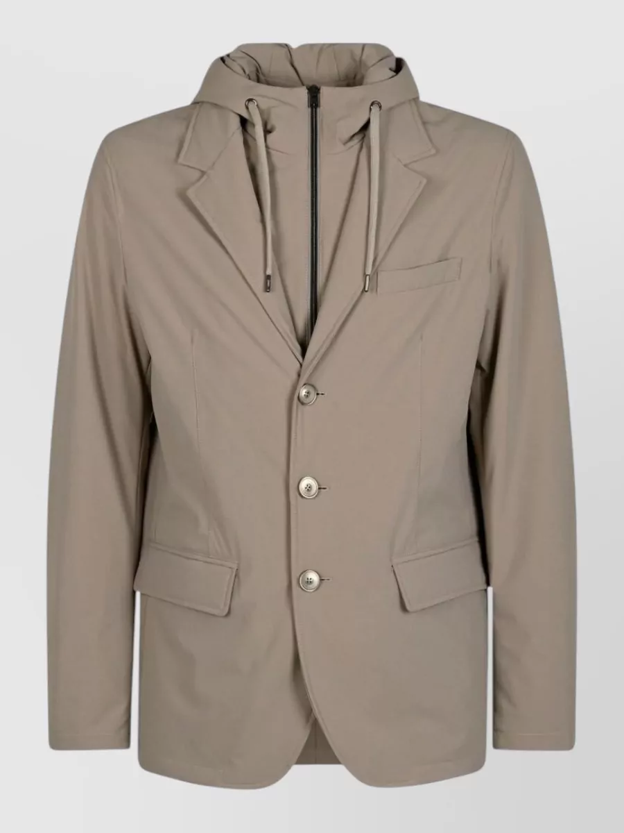 Herno single-breasted coat