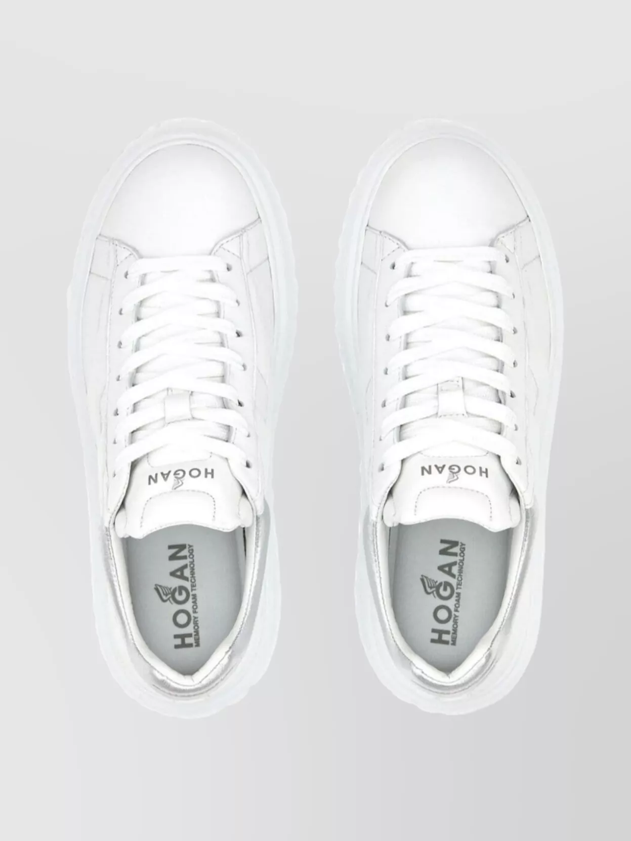 Hogan Low-Top Sneakers With Round Toe Design