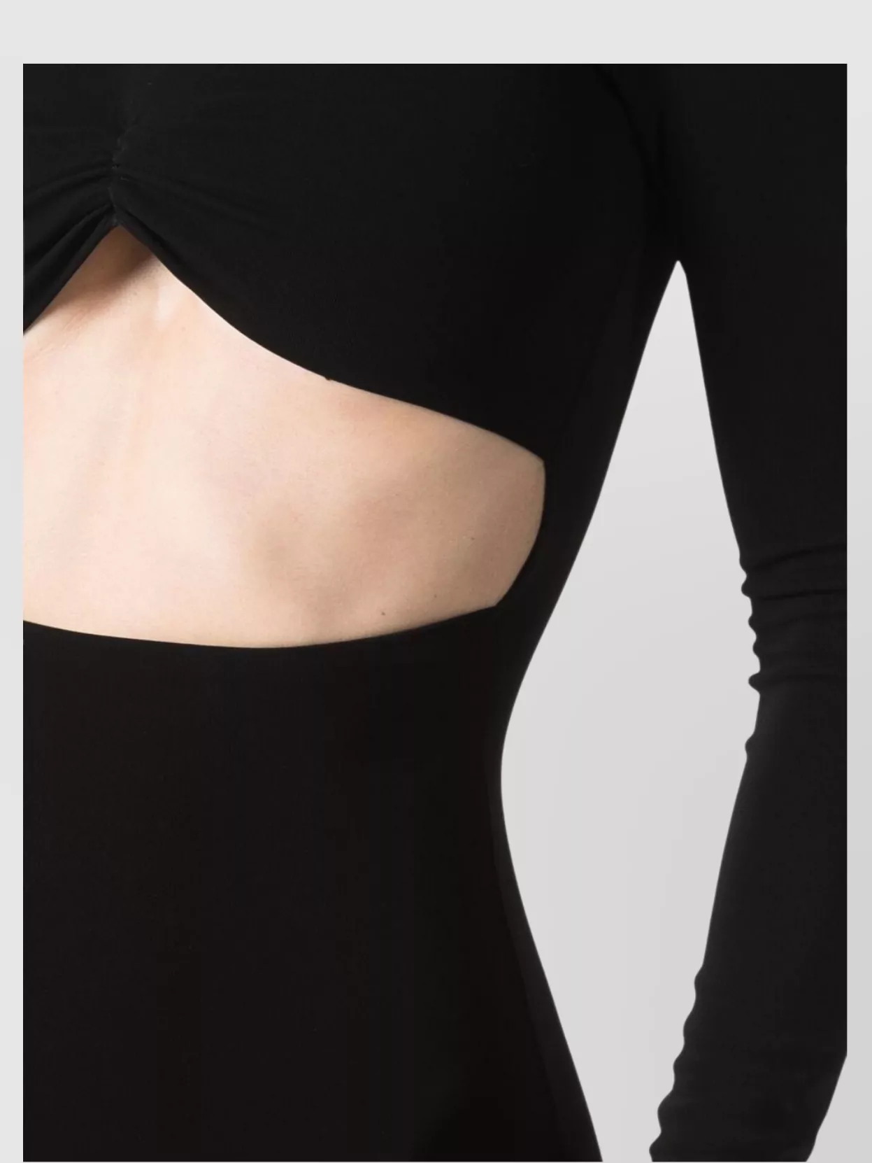 Dsquared2 Cut-Out Pencil Midi Dress With Fitted Silhouette