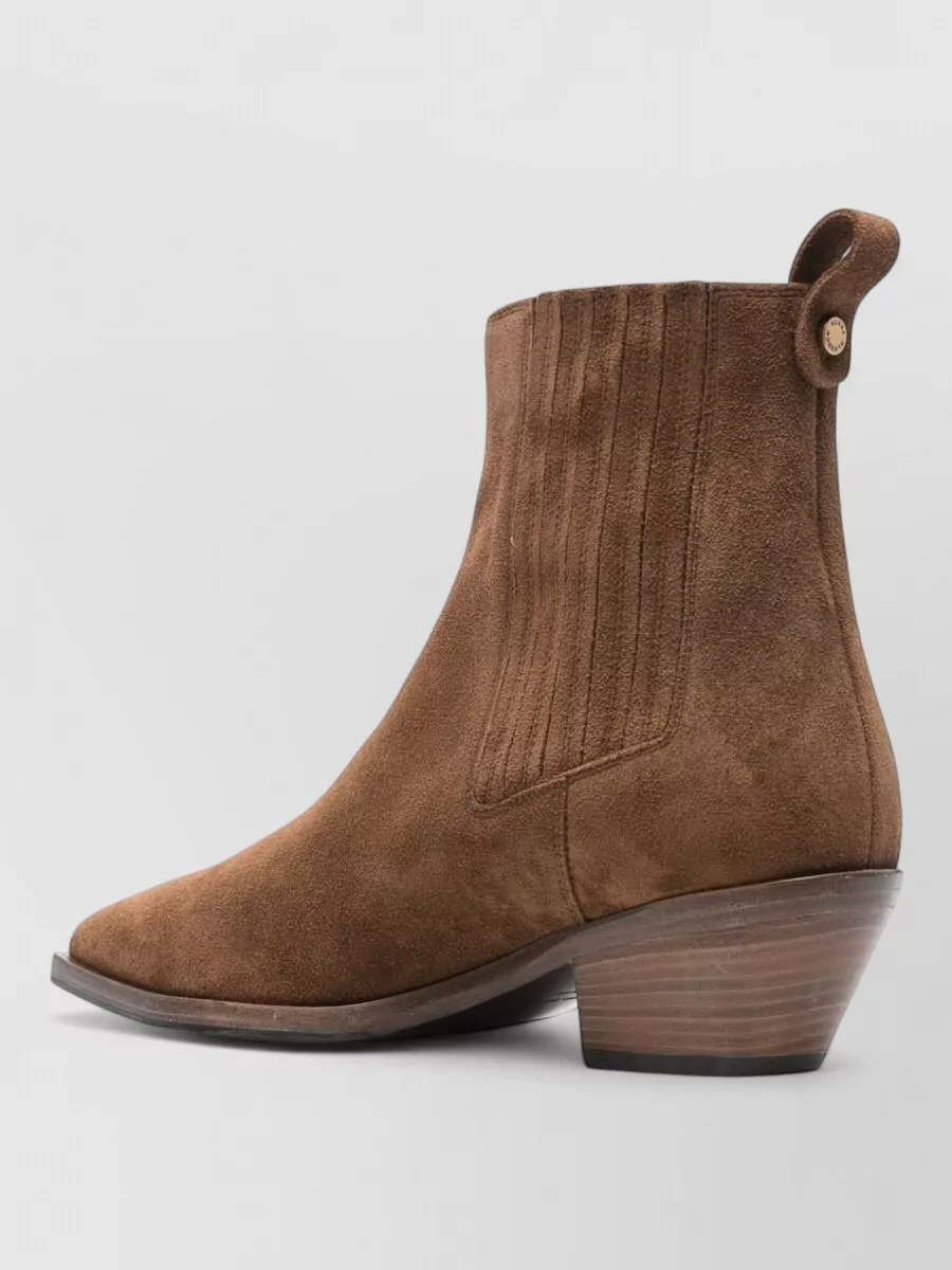 Roberto Festa suede leather ankle boots