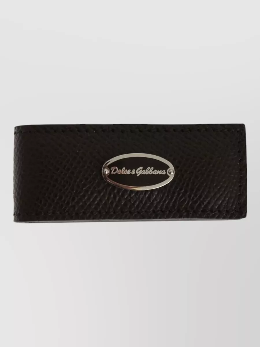 Dolce&Gabbana leather money clip