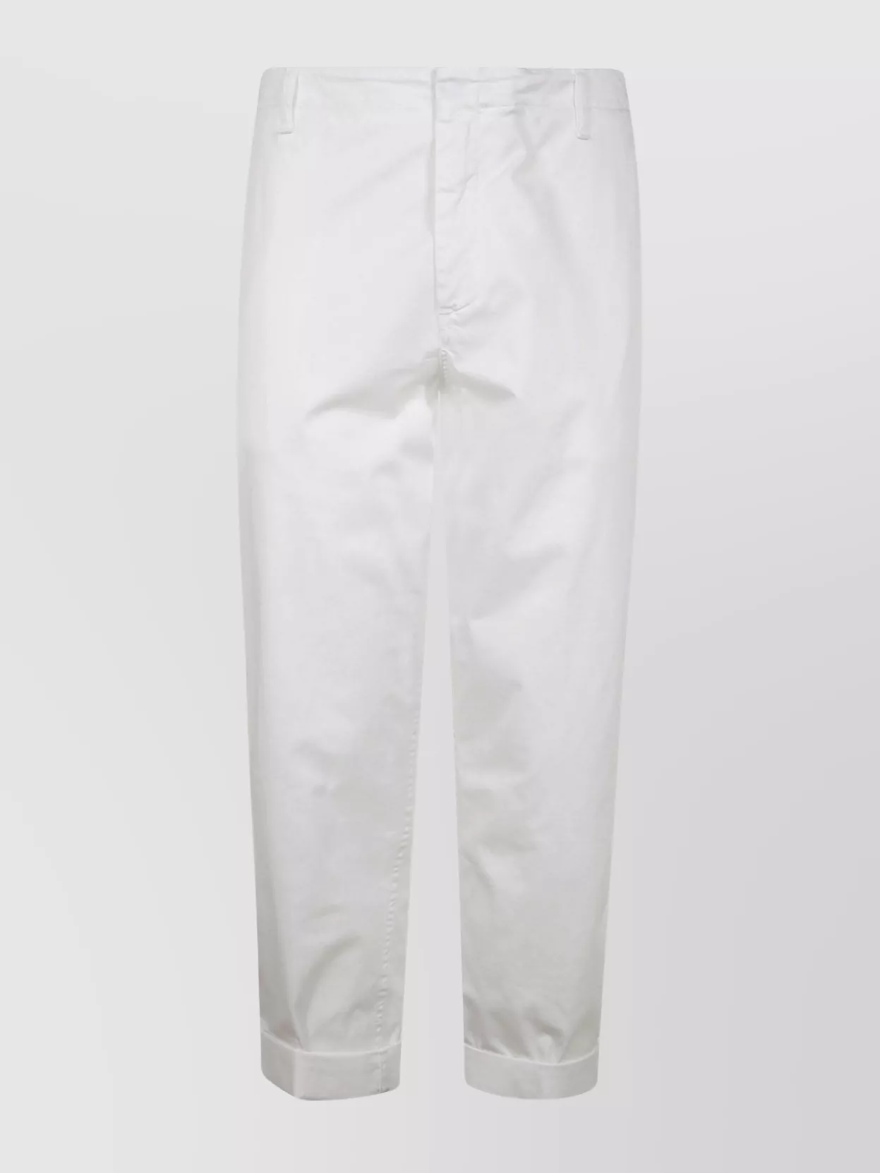 Dondup Zyan Trousers Cuffed Hem